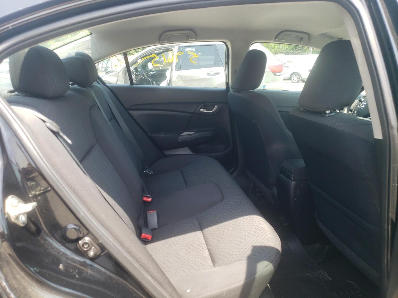 2015 Honda Civic Lx Черный vin: 19XFB2F55FE281148