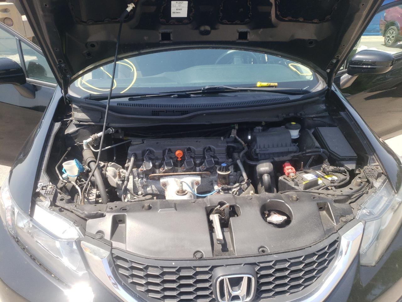 2015 Honda Civic Lx Черный vin: 19XFB2F55FE281148