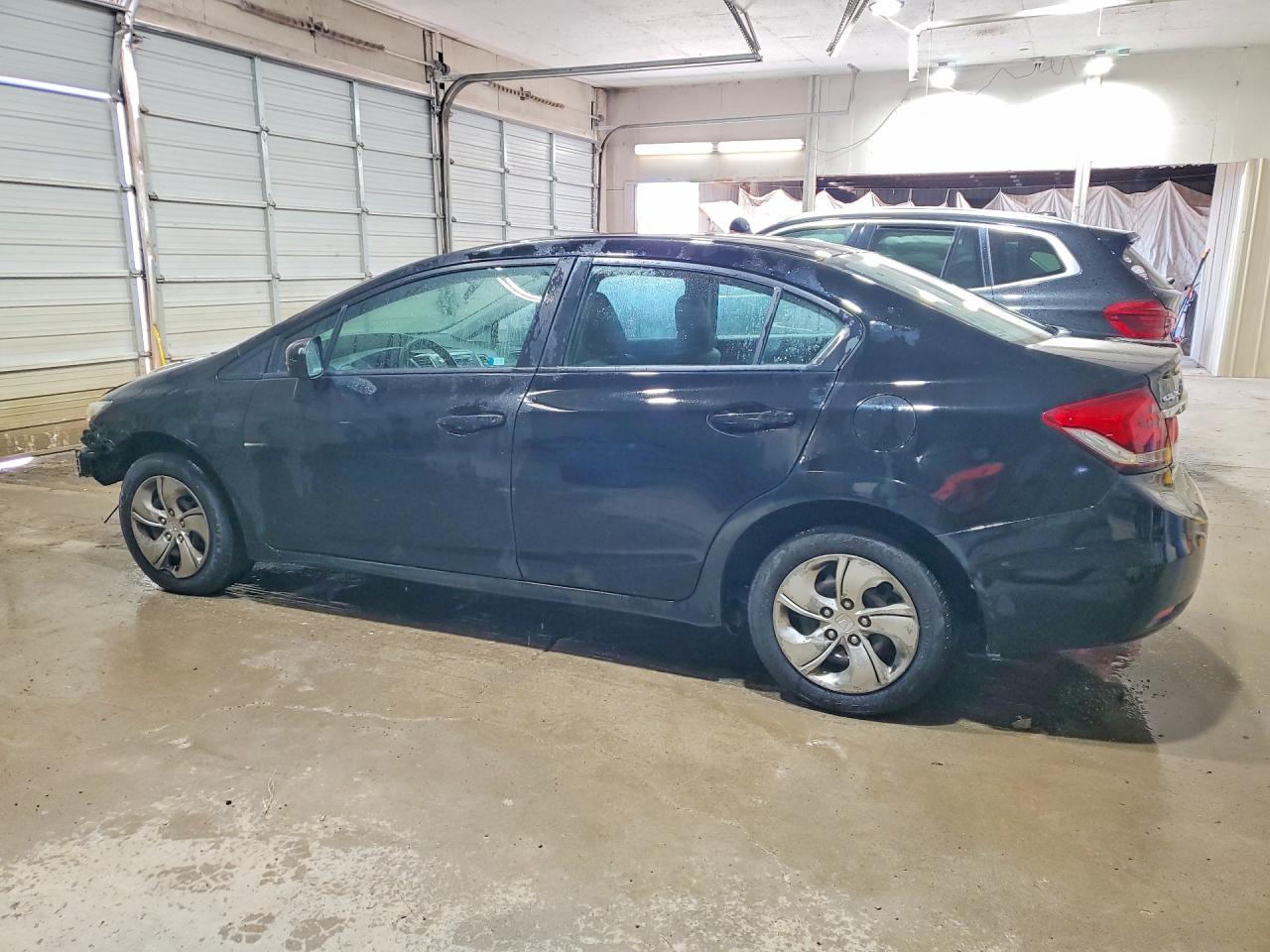 2015 Honda Civic Lx Black vin: 19XFB2F55FE281148