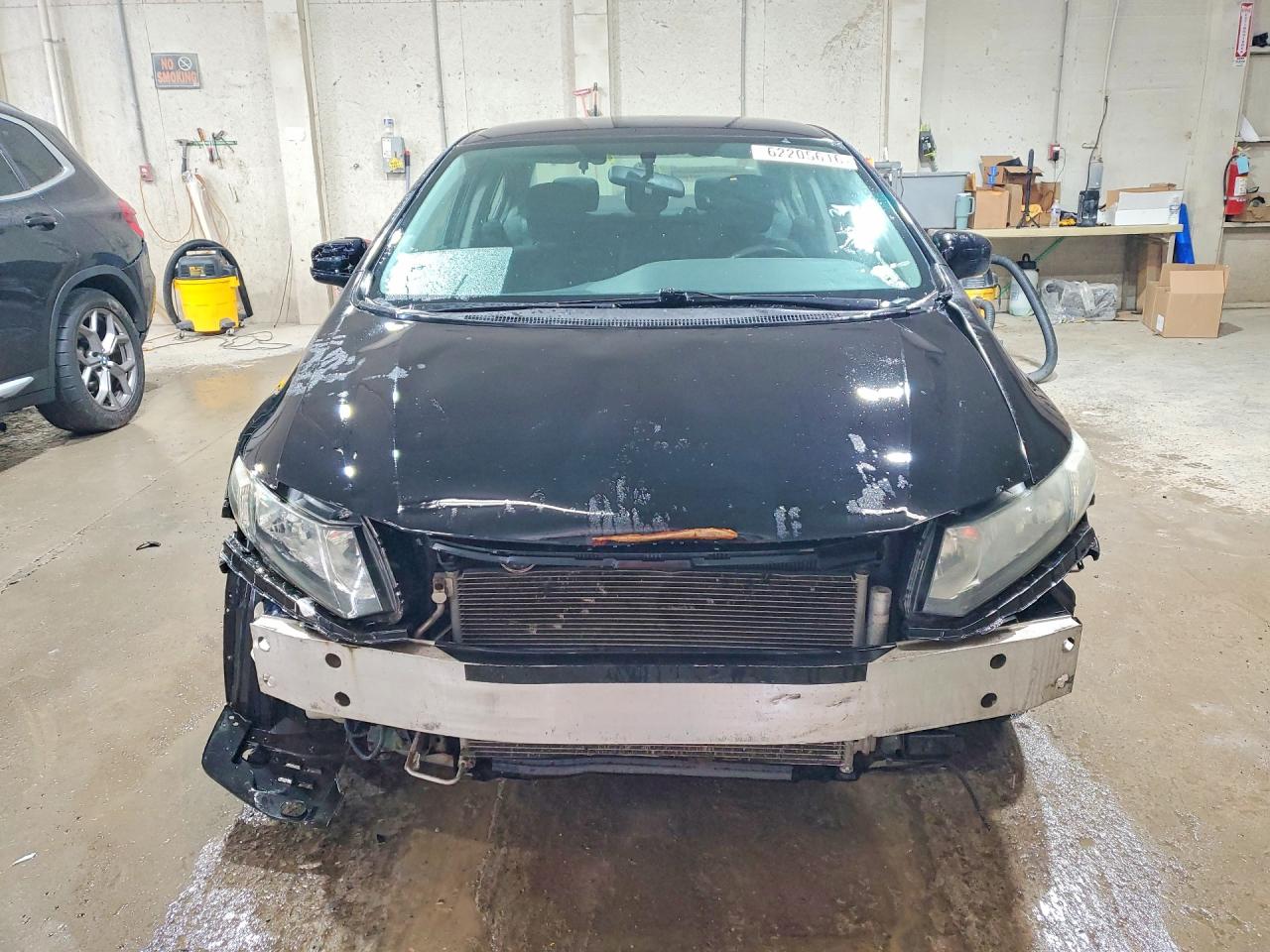 2015 Honda Civic Lx Black vin: 19XFB2F55FE281148