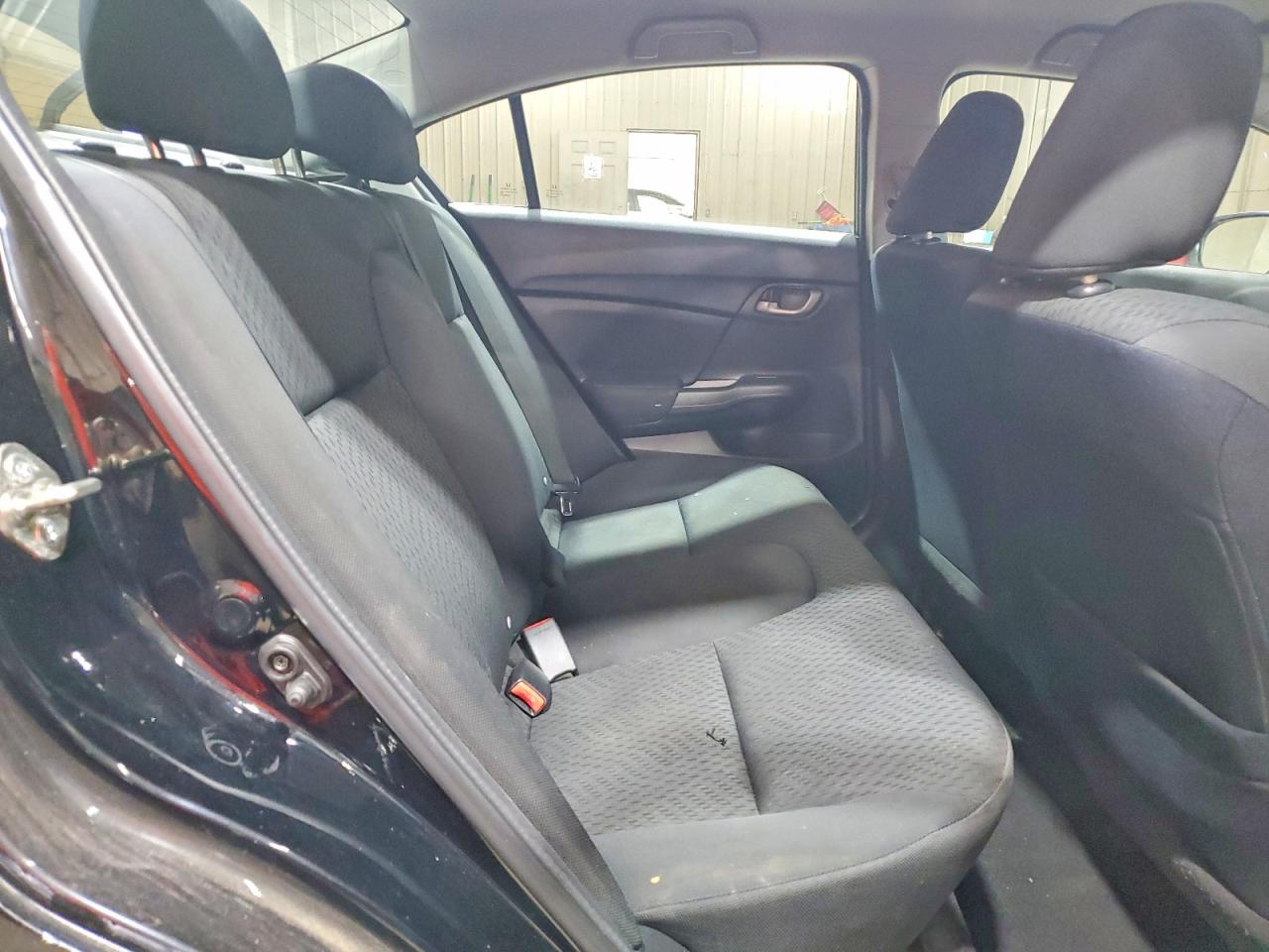2015 Honda Civic Lx Black vin: 19XFB2F55FE281148