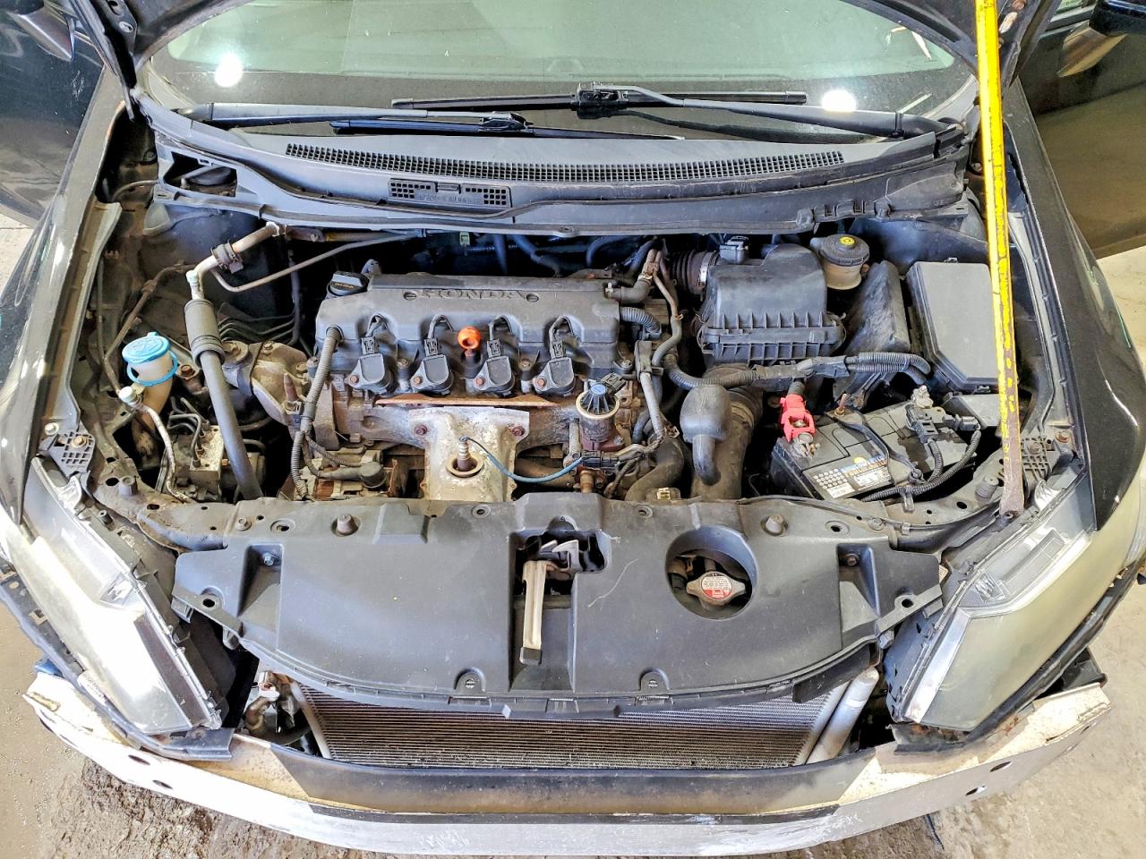 2015 Honda Civic Lx Black vin: 19XFB2F55FE281148