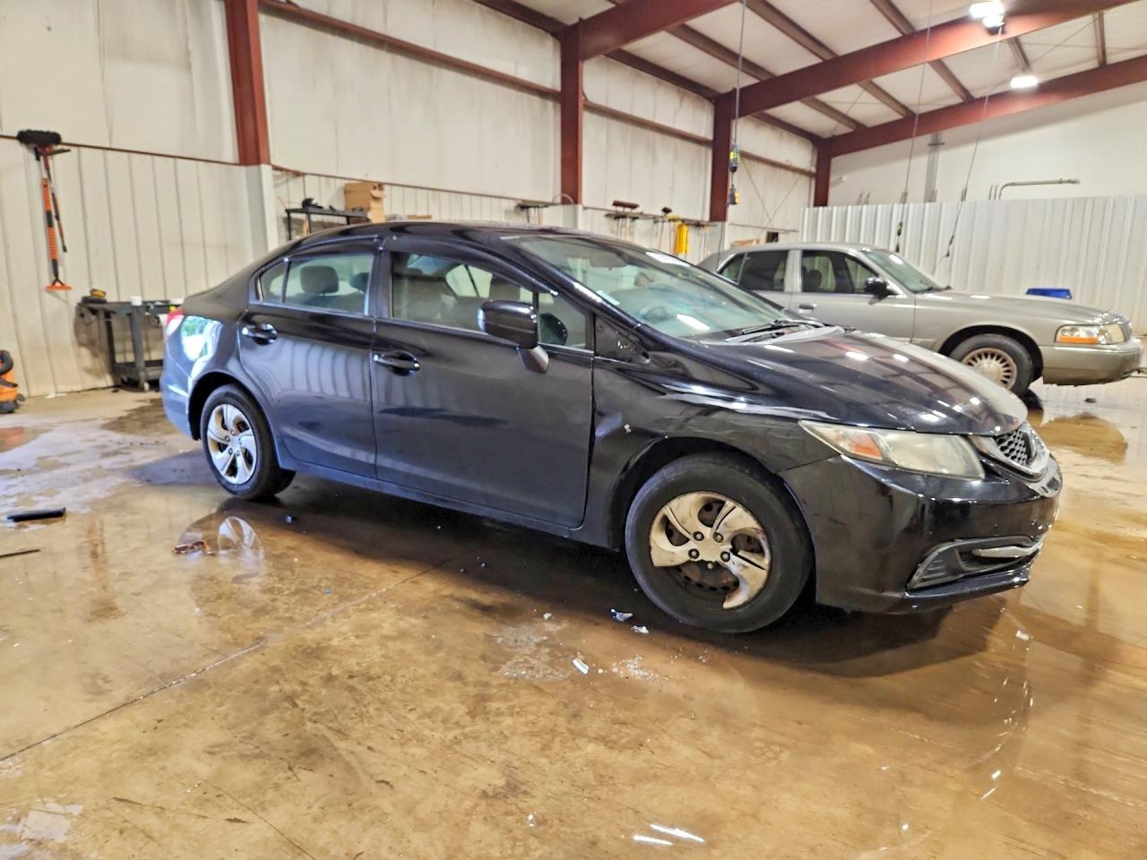 2015 Honda Civic Lx Черный vin: 19XFB2F55FE285040