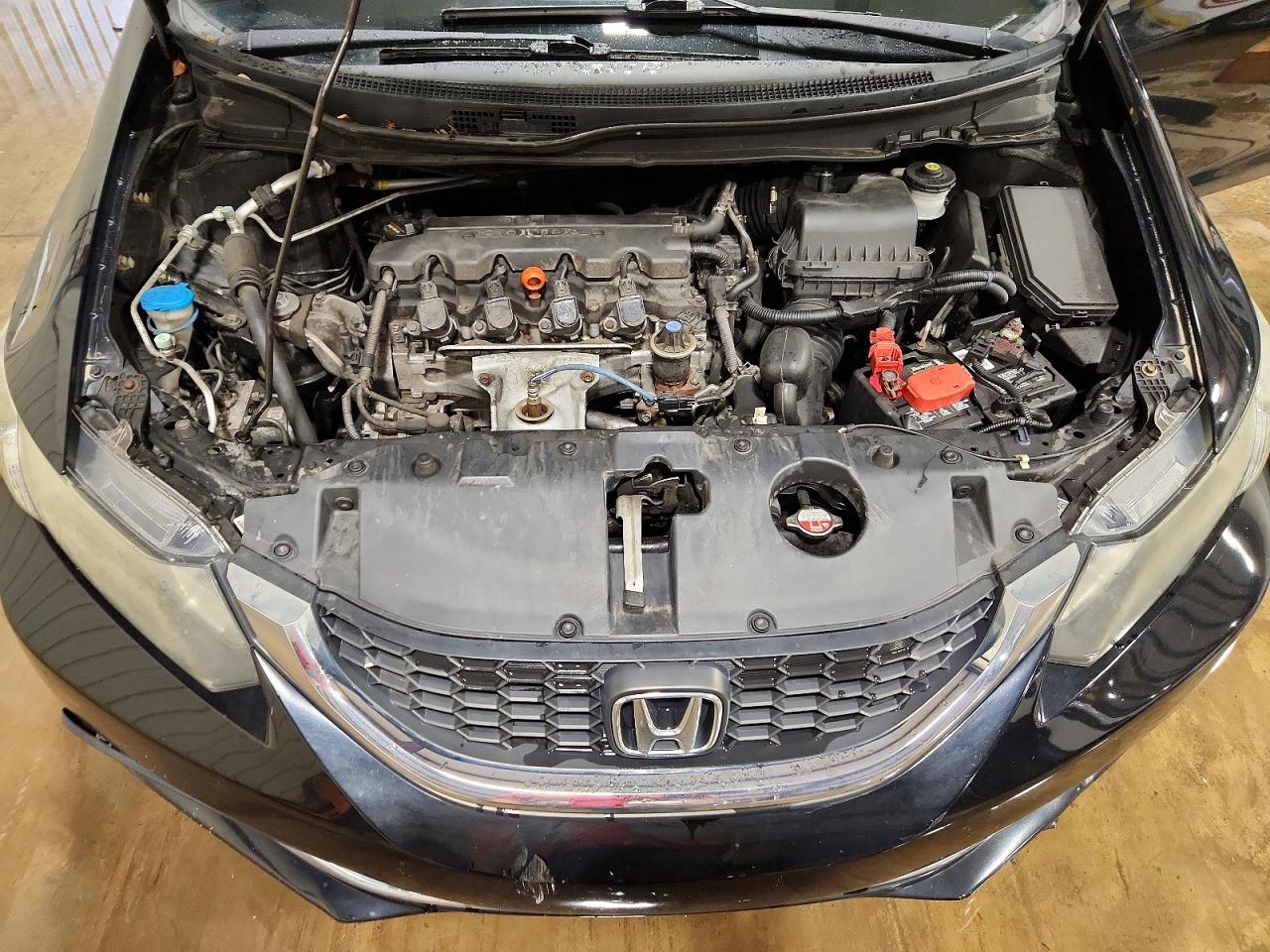 2015 Honda Civic Lx Черный vin: 19XFB2F55FE285040