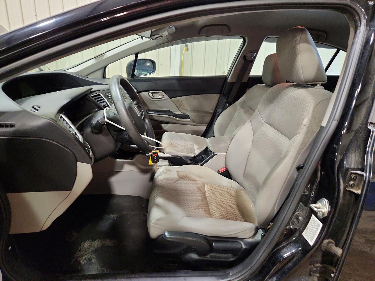 2015 Honda Civic Lx Черный vin: 19XFB2F55FE285040