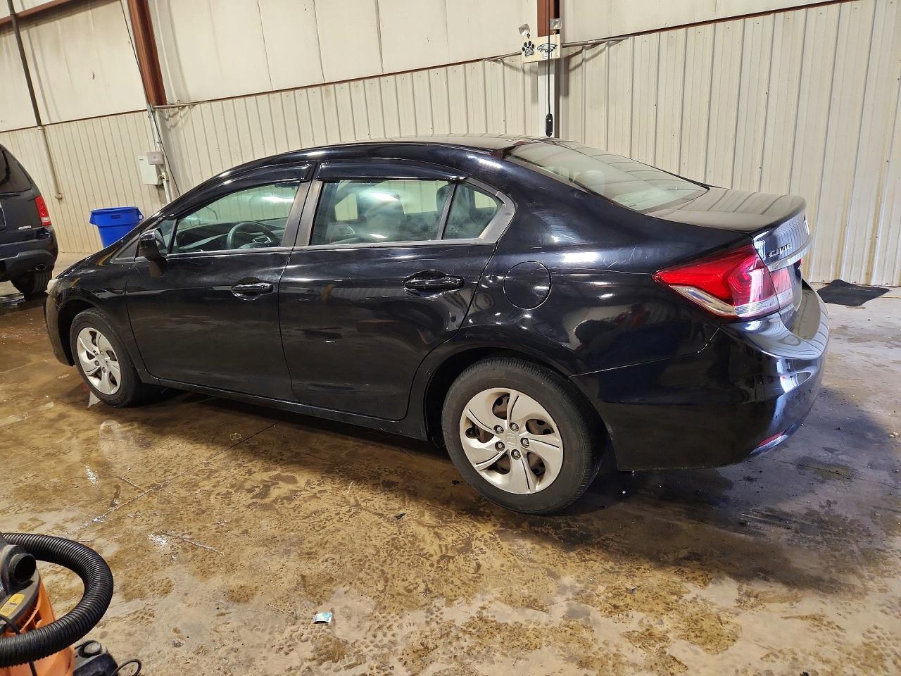 2015 Honda Civic Lx Черный vin: 19XFB2F55FE285040