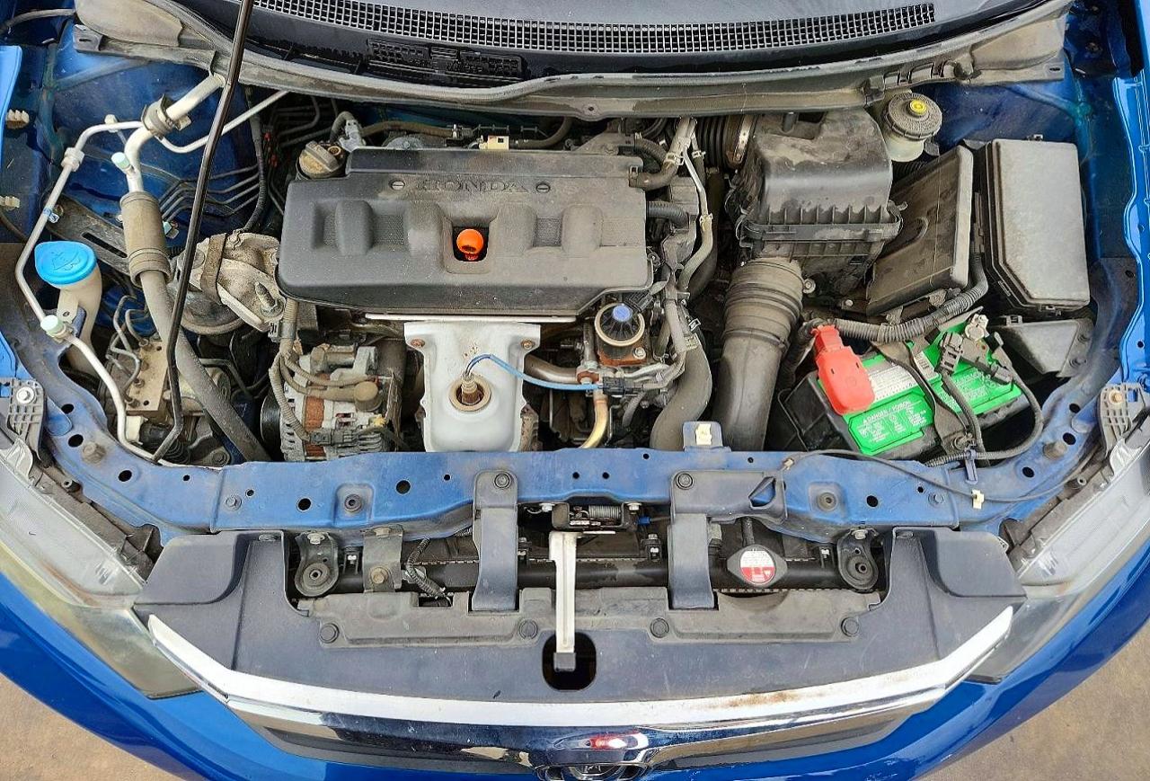 2012 Honda Civic Lx Blue vin: 19XFB2F56CE034216
