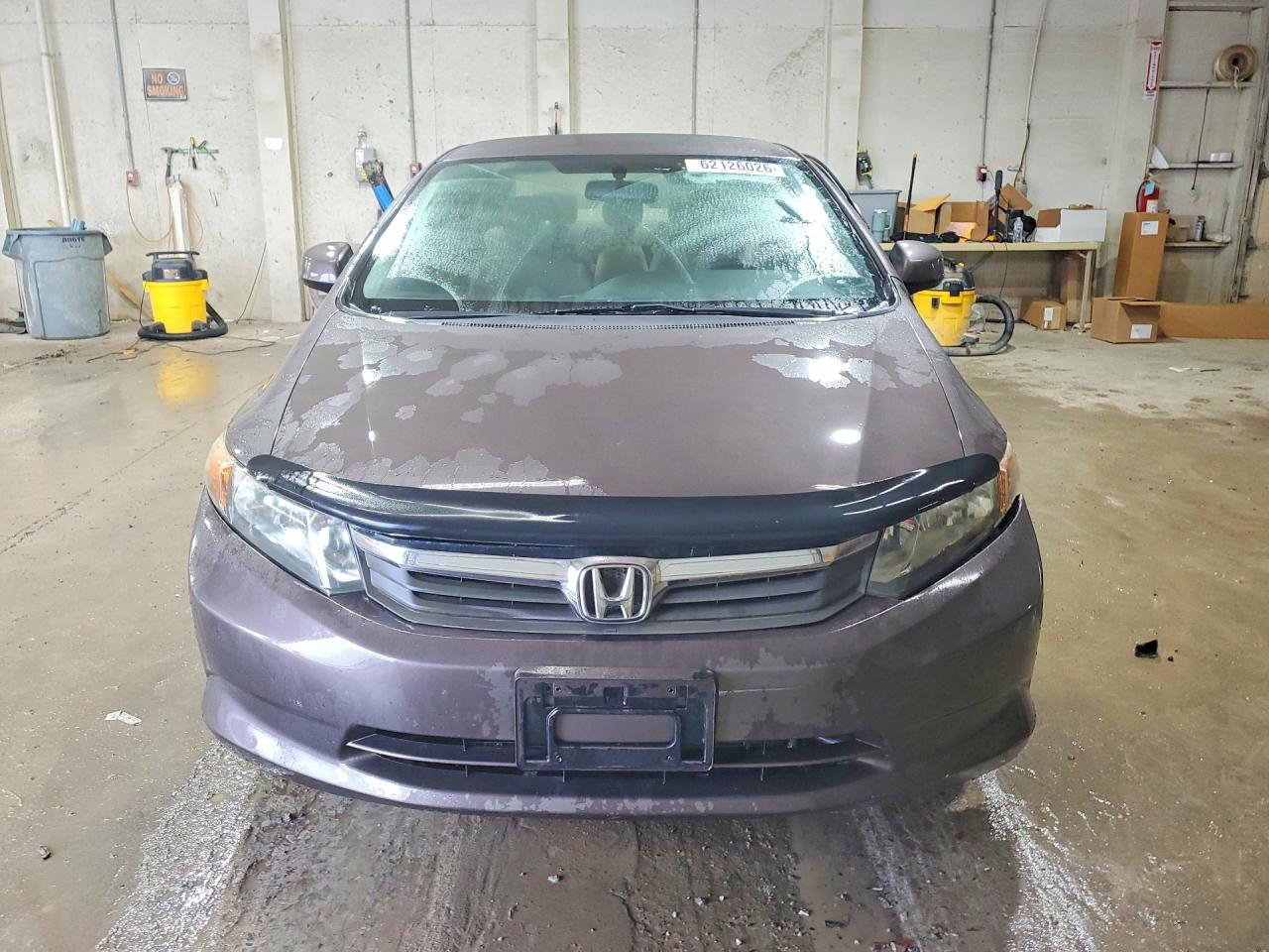 2012 Honda Civic Lx Charcoal vin: 19XFB2F56CE053705