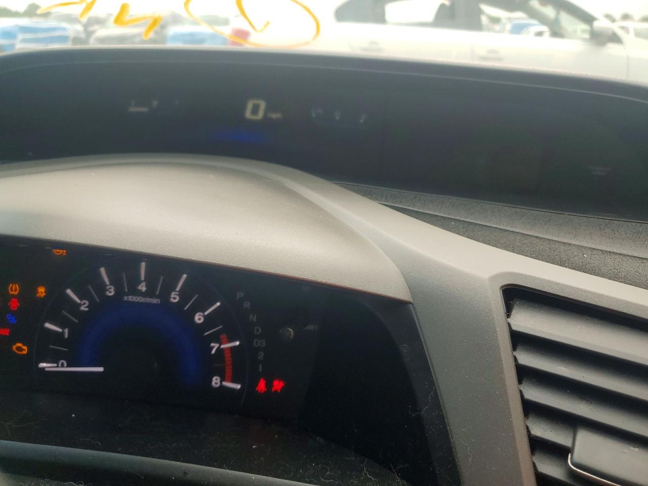 2012 Honda Civic Lx Charcoal vin: 19XFB2F56CE053705
