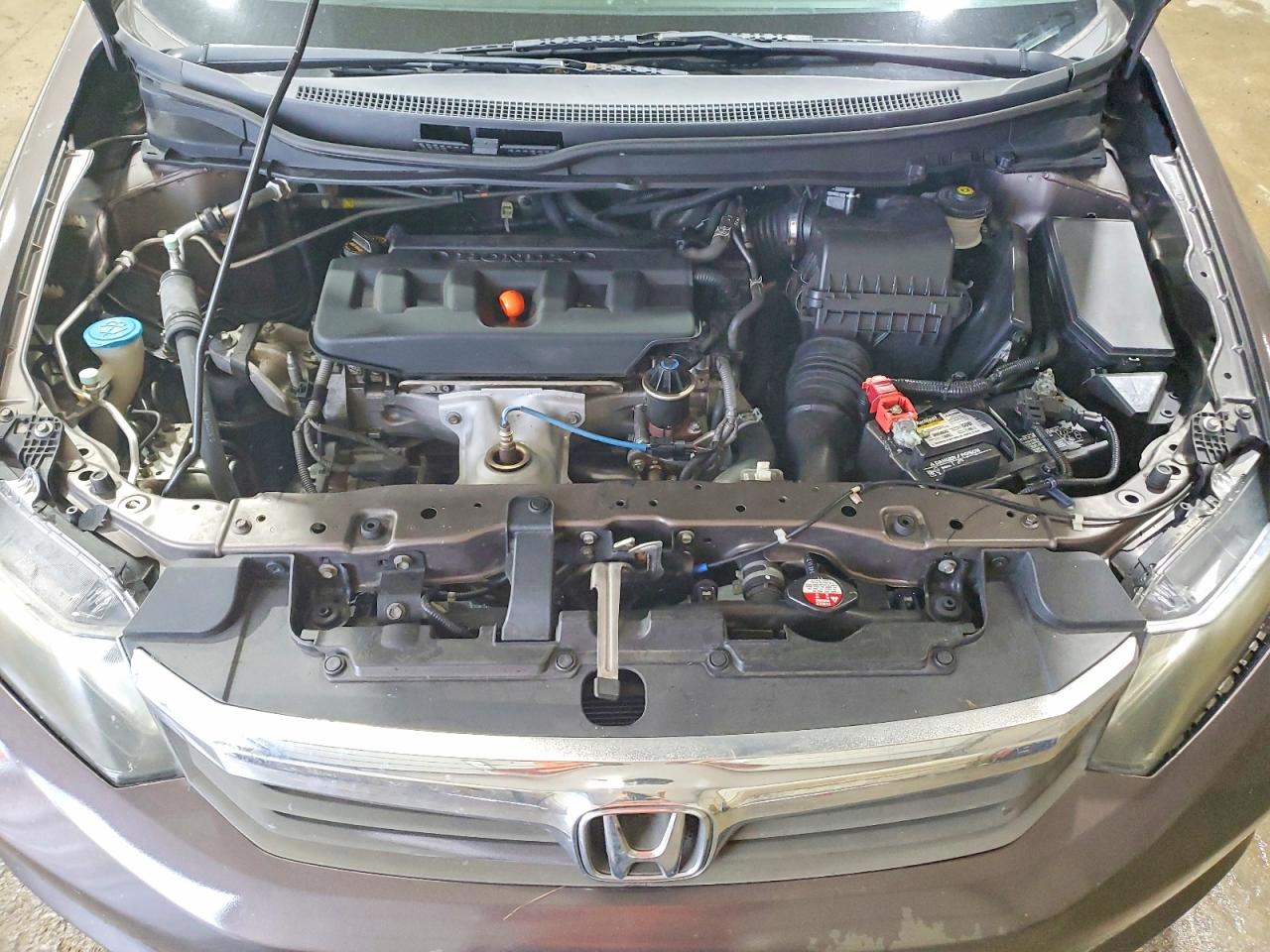 2012 Honda Civic Lx Charcoal vin: 19XFB2F56CE053705
