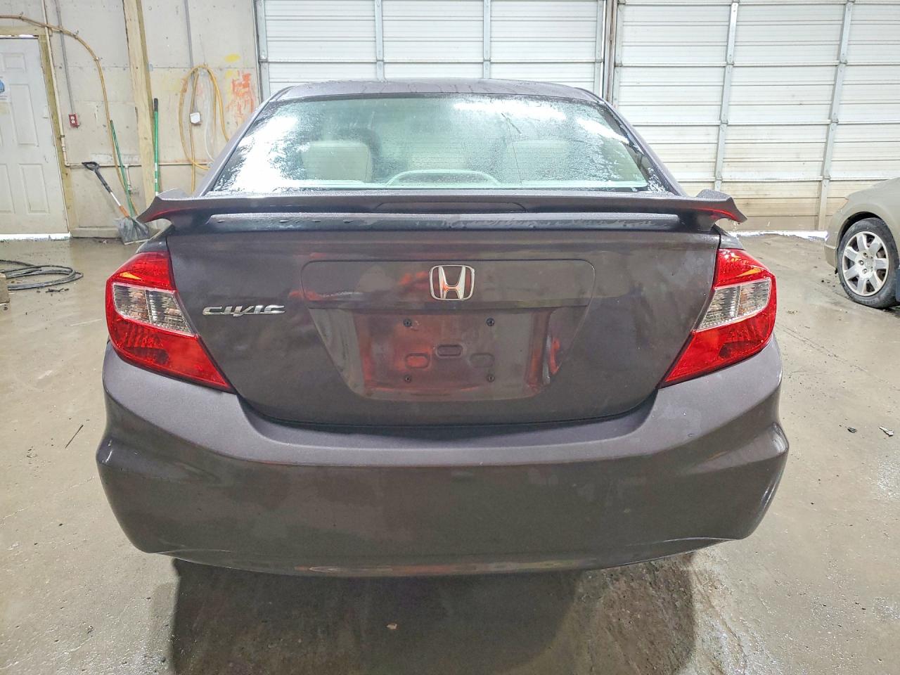 2012 Honda Civic Lx Charcoal vin: 19XFB2F56CE053705