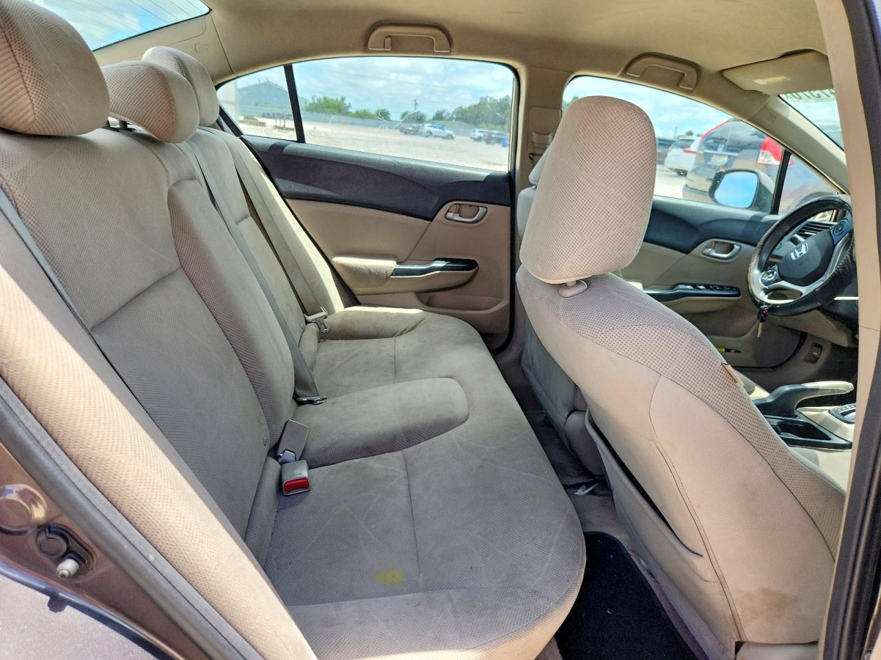 2012 Honda Civic Lx Gray vin: 19XFB2F56CE061044