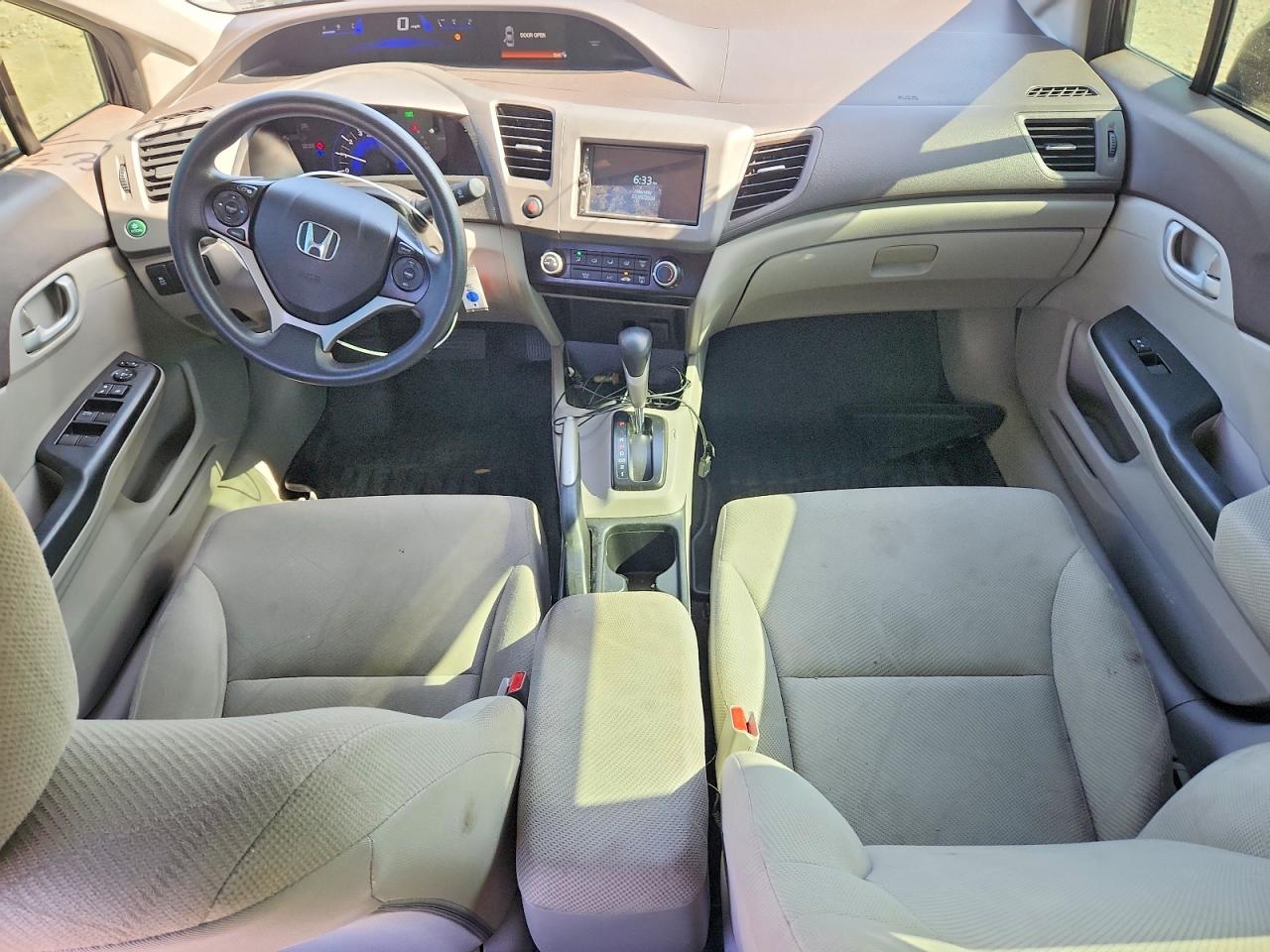 2012 Honda Civic Lx Black vin: 19XFB2F56CE070066