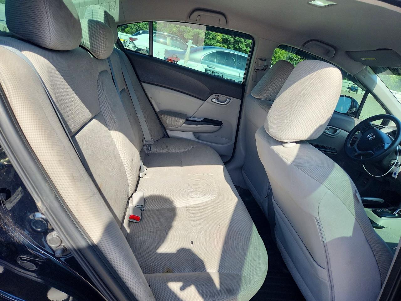 2012 Honda Civic Lx Black vin: 19XFB2F56CE070066