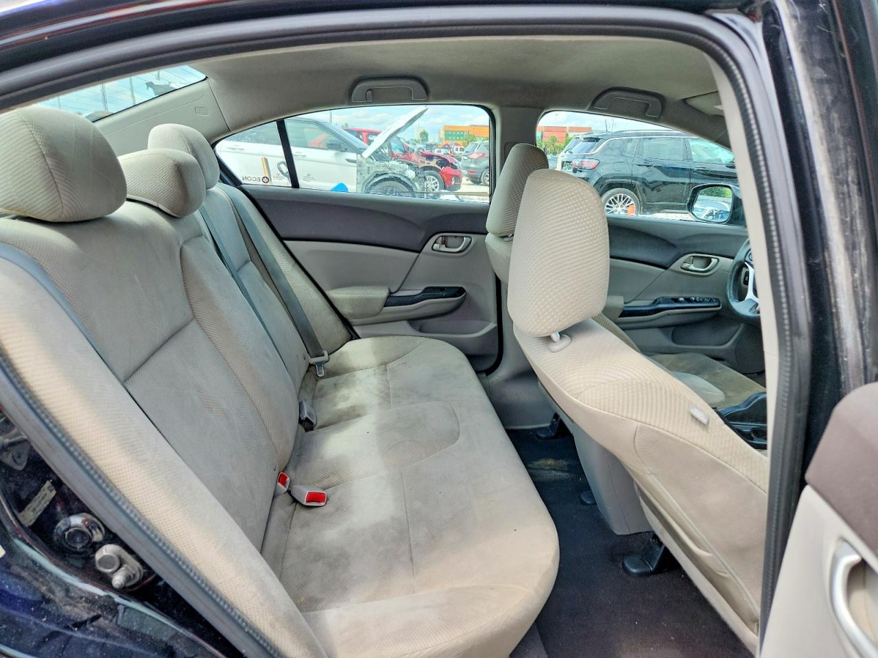 2012 Honda Civic Lx Black vin: 19XFB2F56CE070892