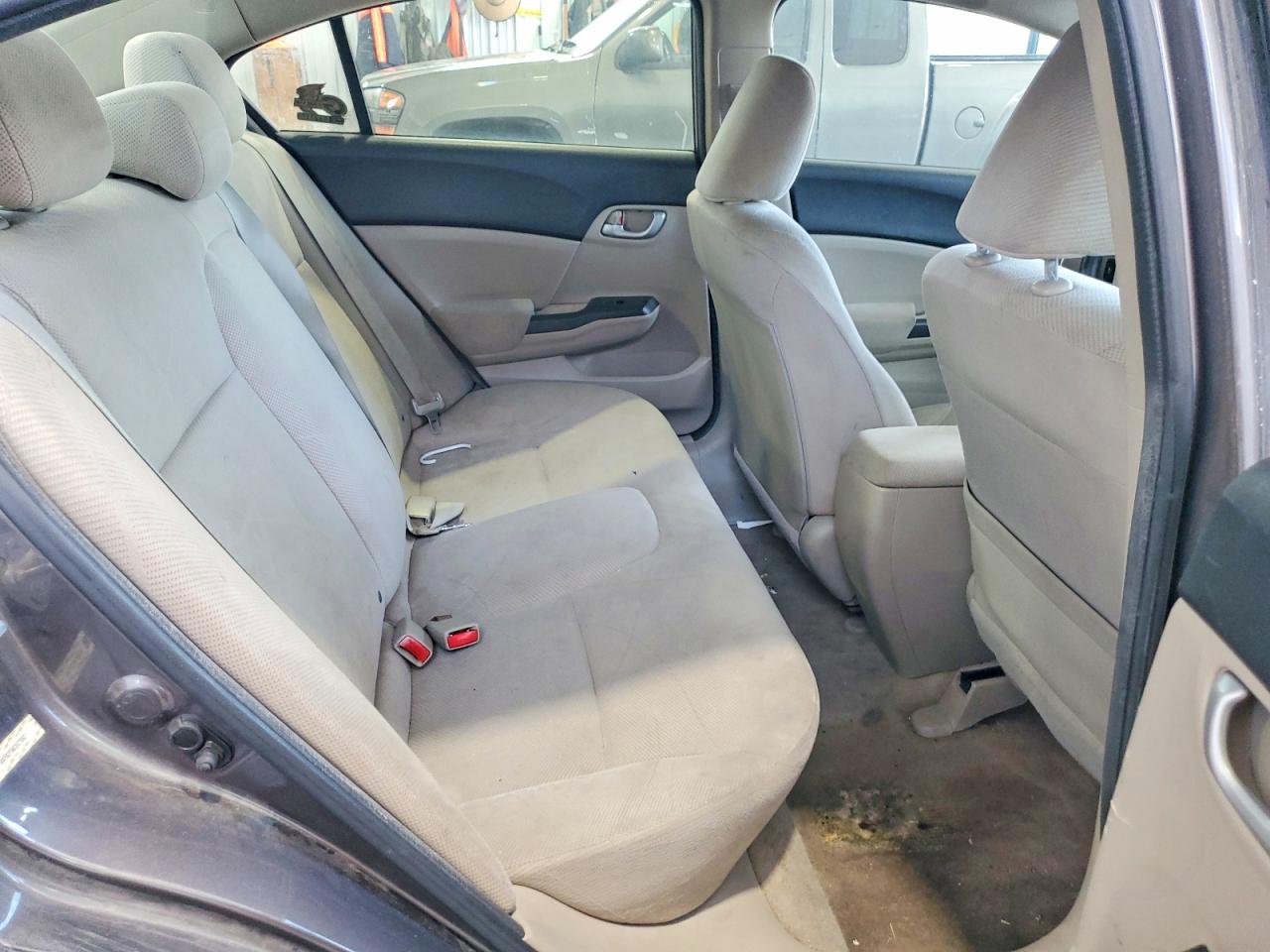 2012 Honda Civic Lx Gray vin: 19XFB2F56CE078507