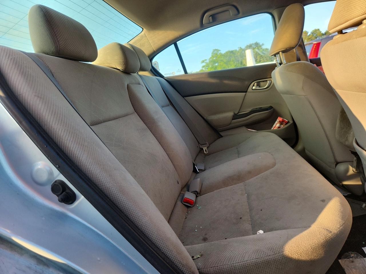 2012 Honda Civic Lx Blue vin: 19XFB2F56CE340655