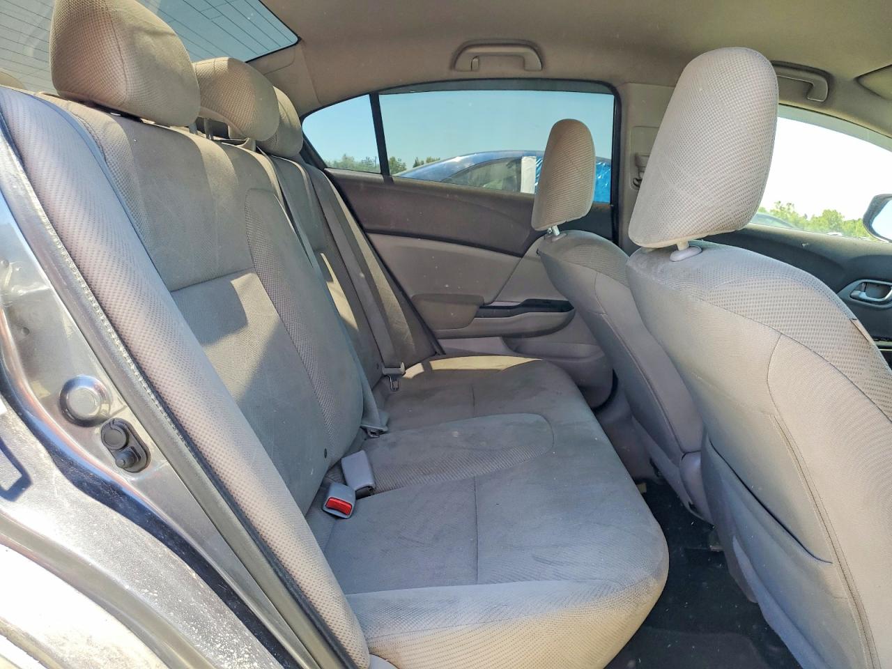 2012 Honda Civic Lx Gray vin: 19XFB2F56CE347296