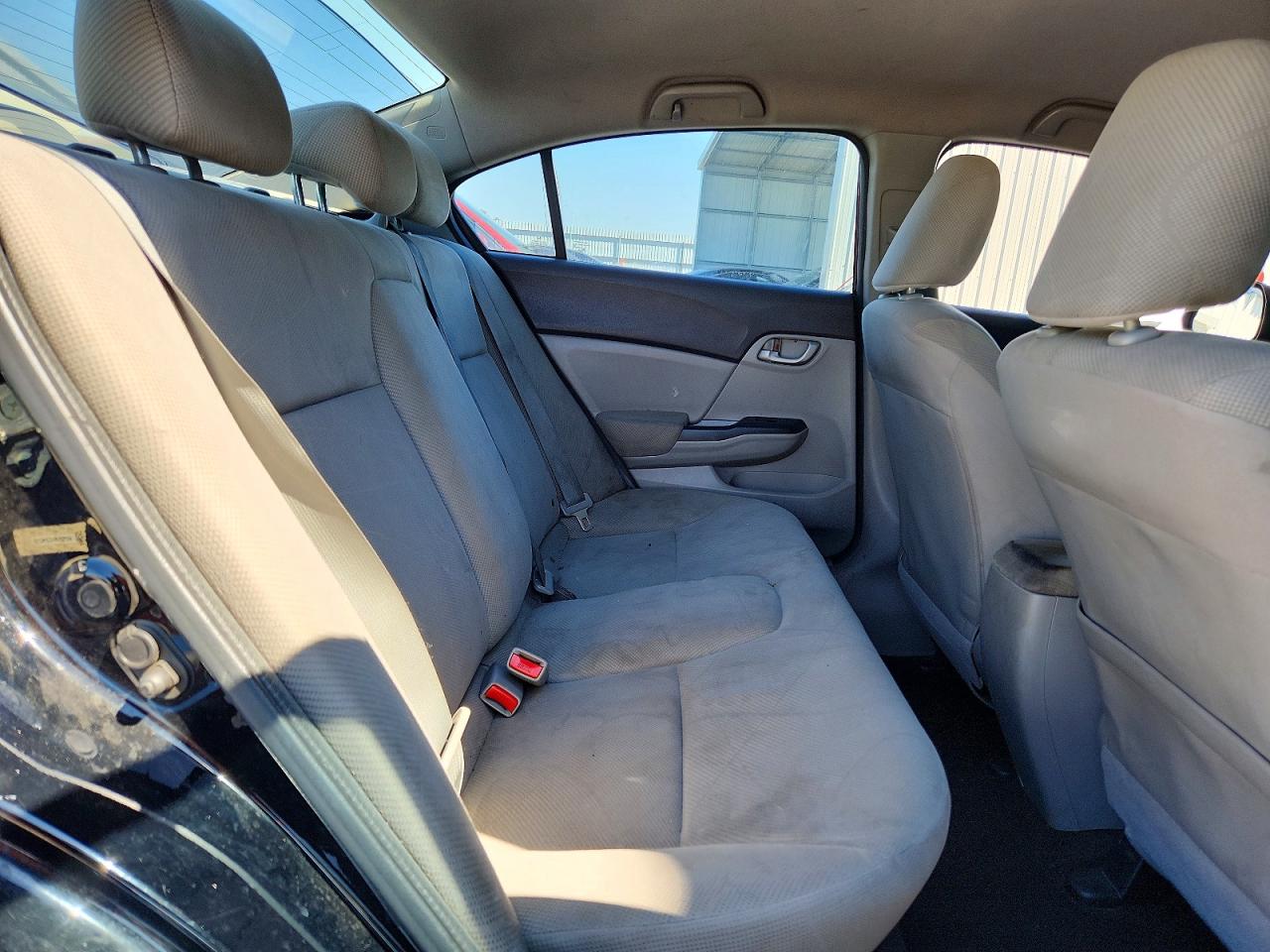 2012 Honda Civic Lx Black vin: 19XFB2F56CE354233