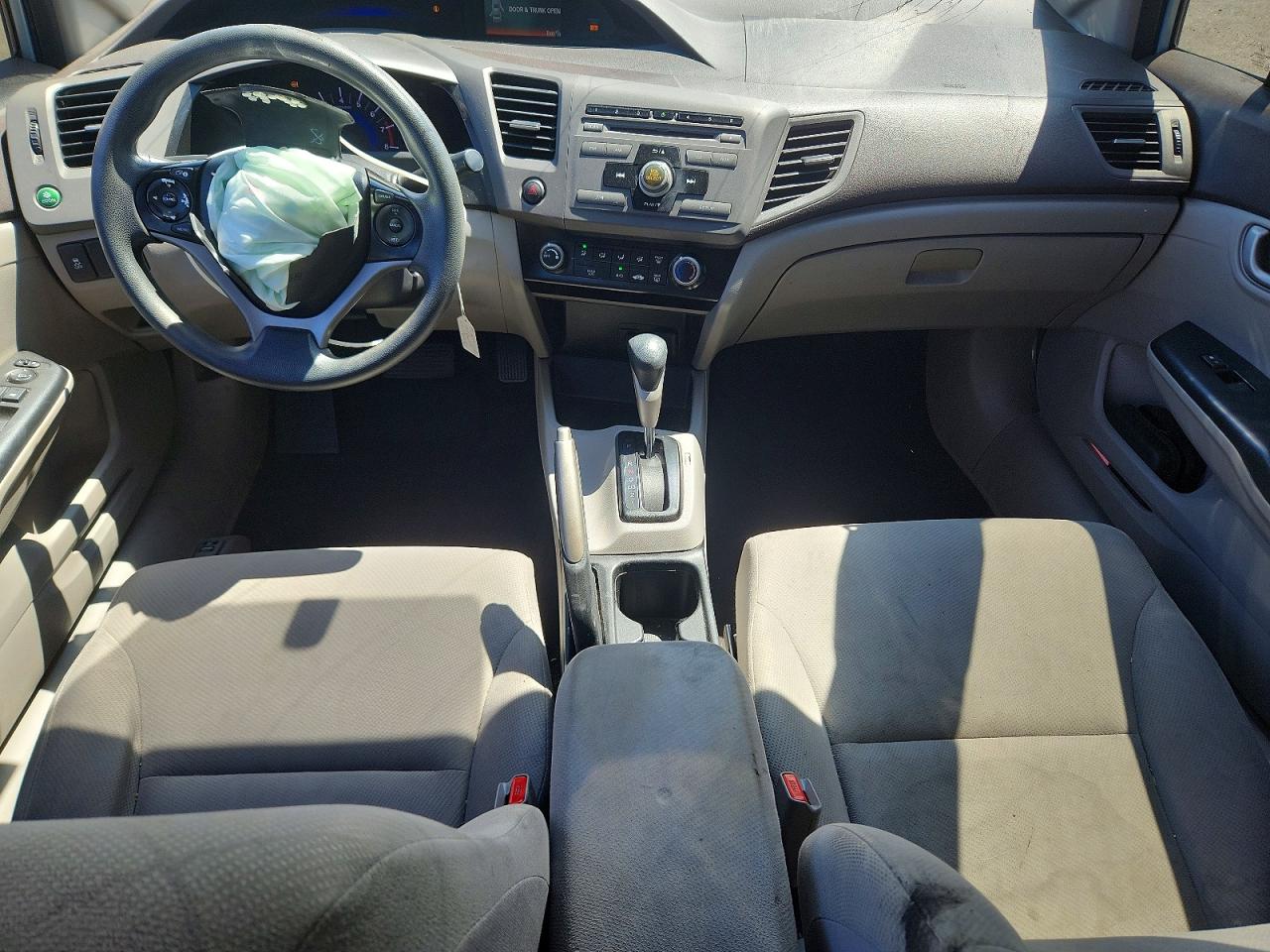 2012 Honda Civic Lx Серебряный vin: 19XFB2F56CE374028