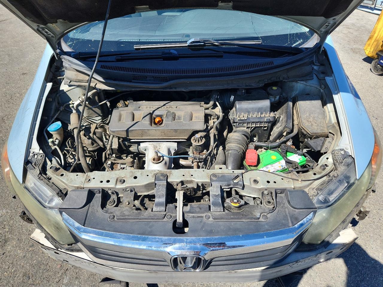 2012 Honda Civic Lx Серебряный vin: 19XFB2F56CE374028