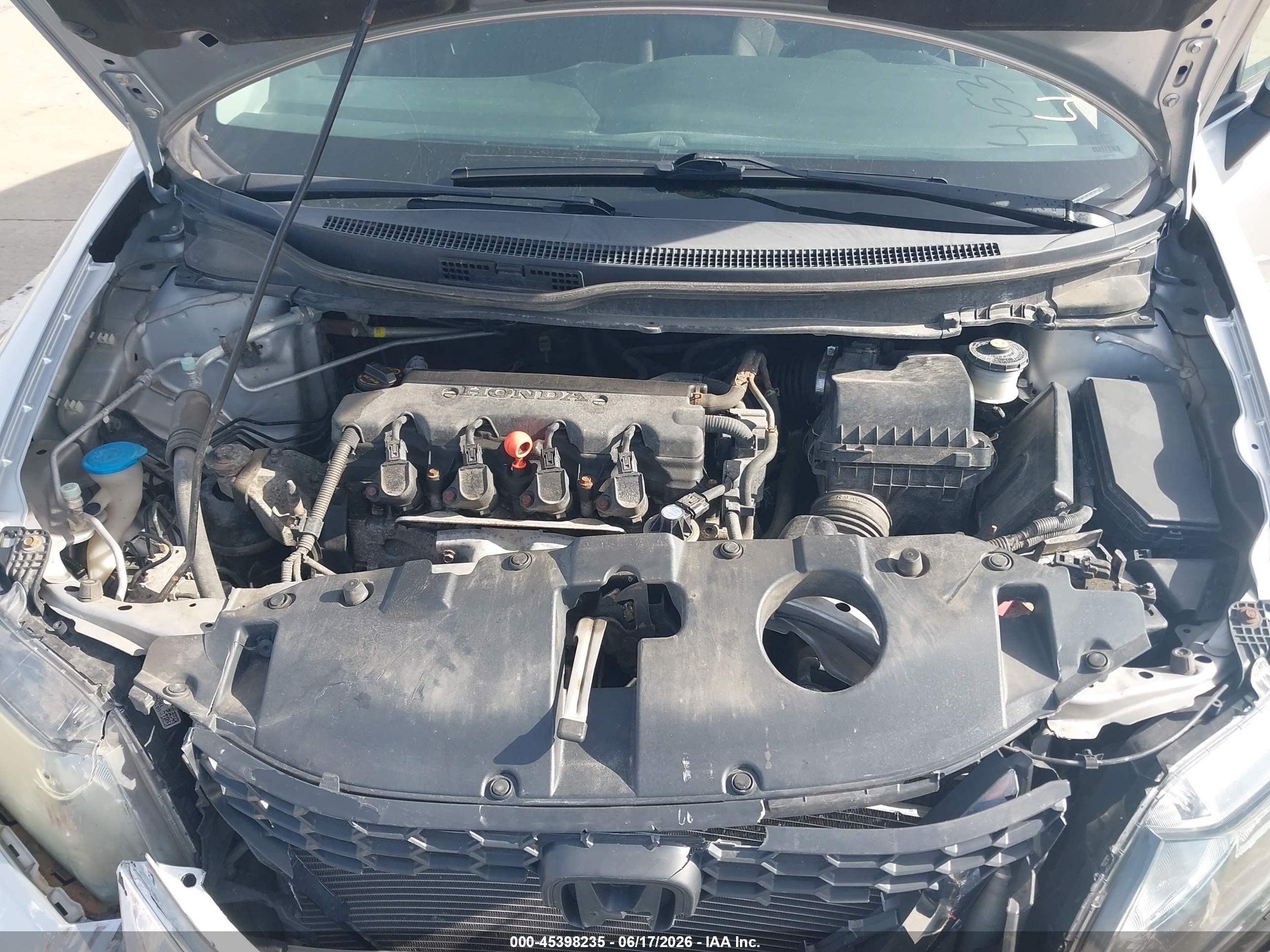 2013 Honda Civic Lx Silver vin: 19XFB2F56DE010001