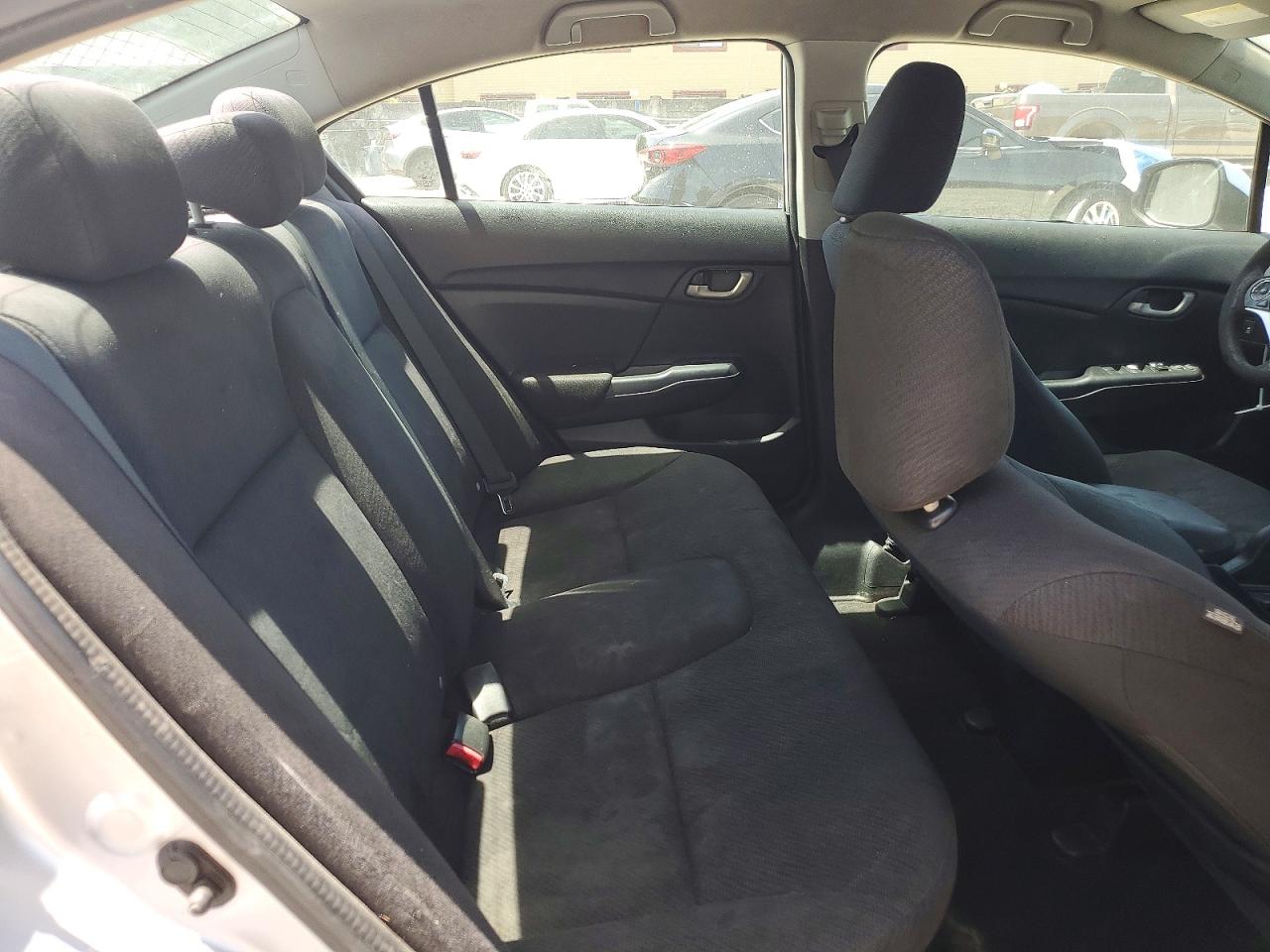 2013 Honda Civic Lx Silver vin: 19XFB2F56DE012671