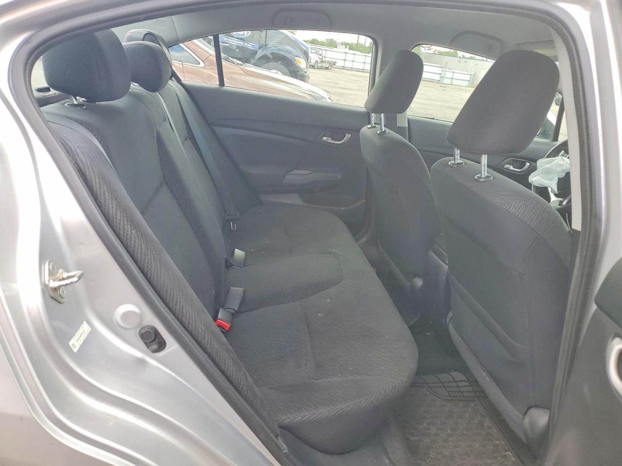 2013 Honda Civic Lx Silver vin: 19XFB2F56DE051471