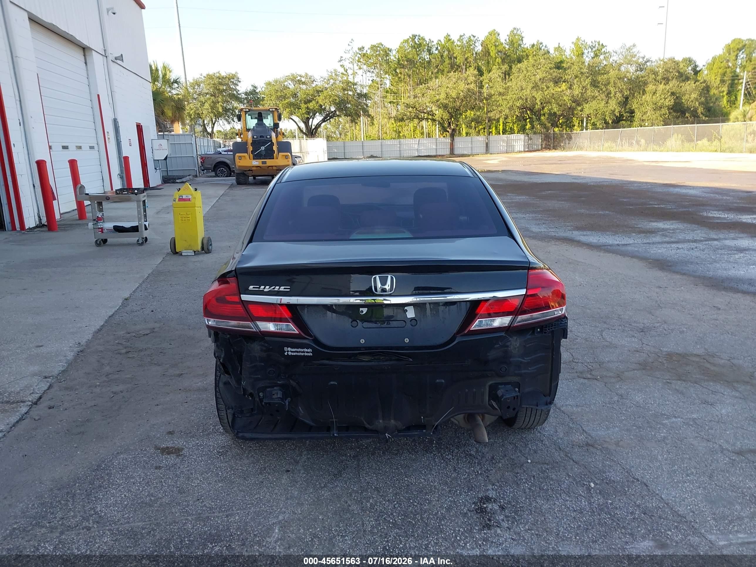 2013 Honda Civic Lx Черный vin: 19XFB2F56DE052264