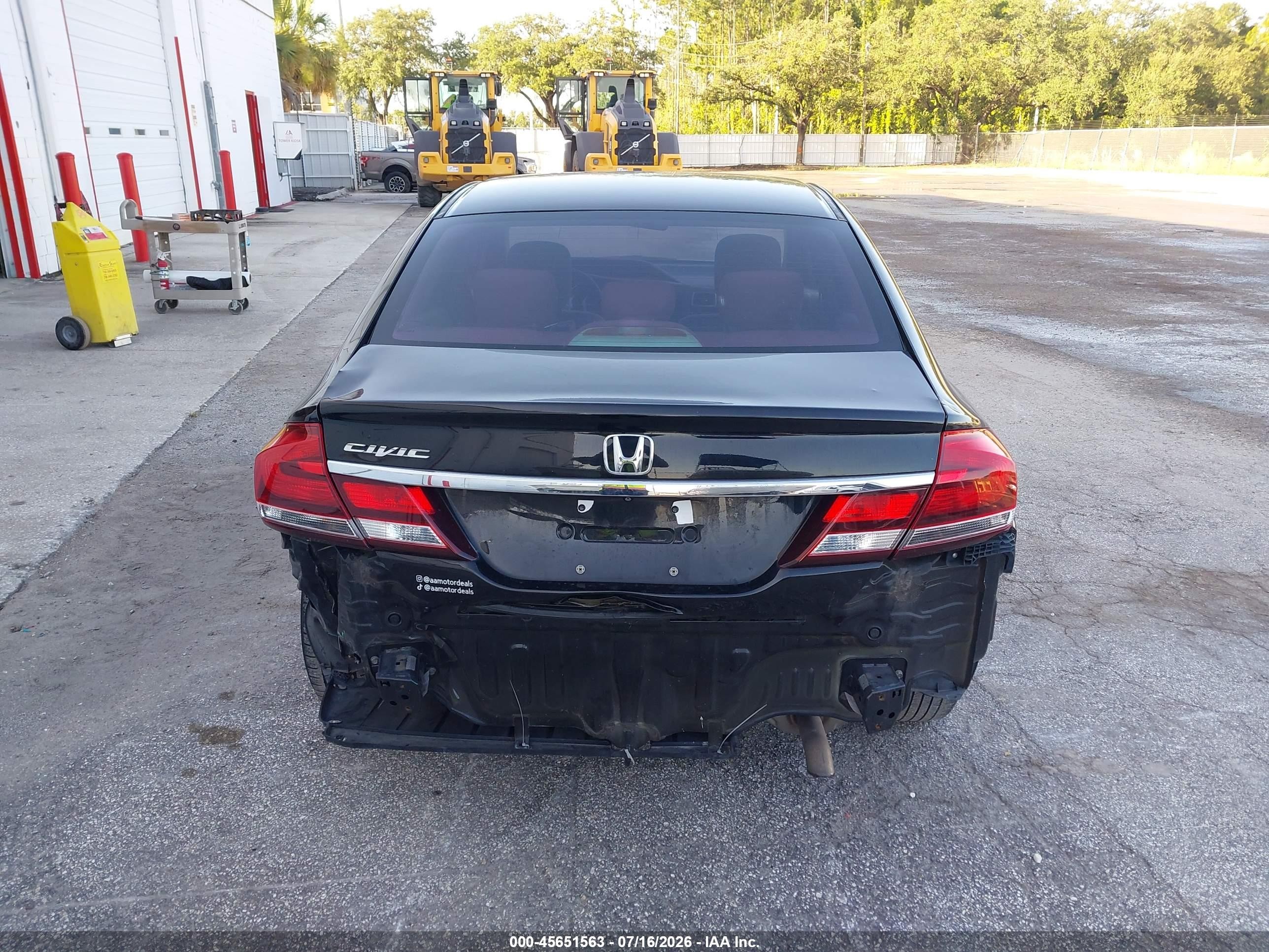 2013 Honda Civic Lx Черный vin: 19XFB2F56DE052264