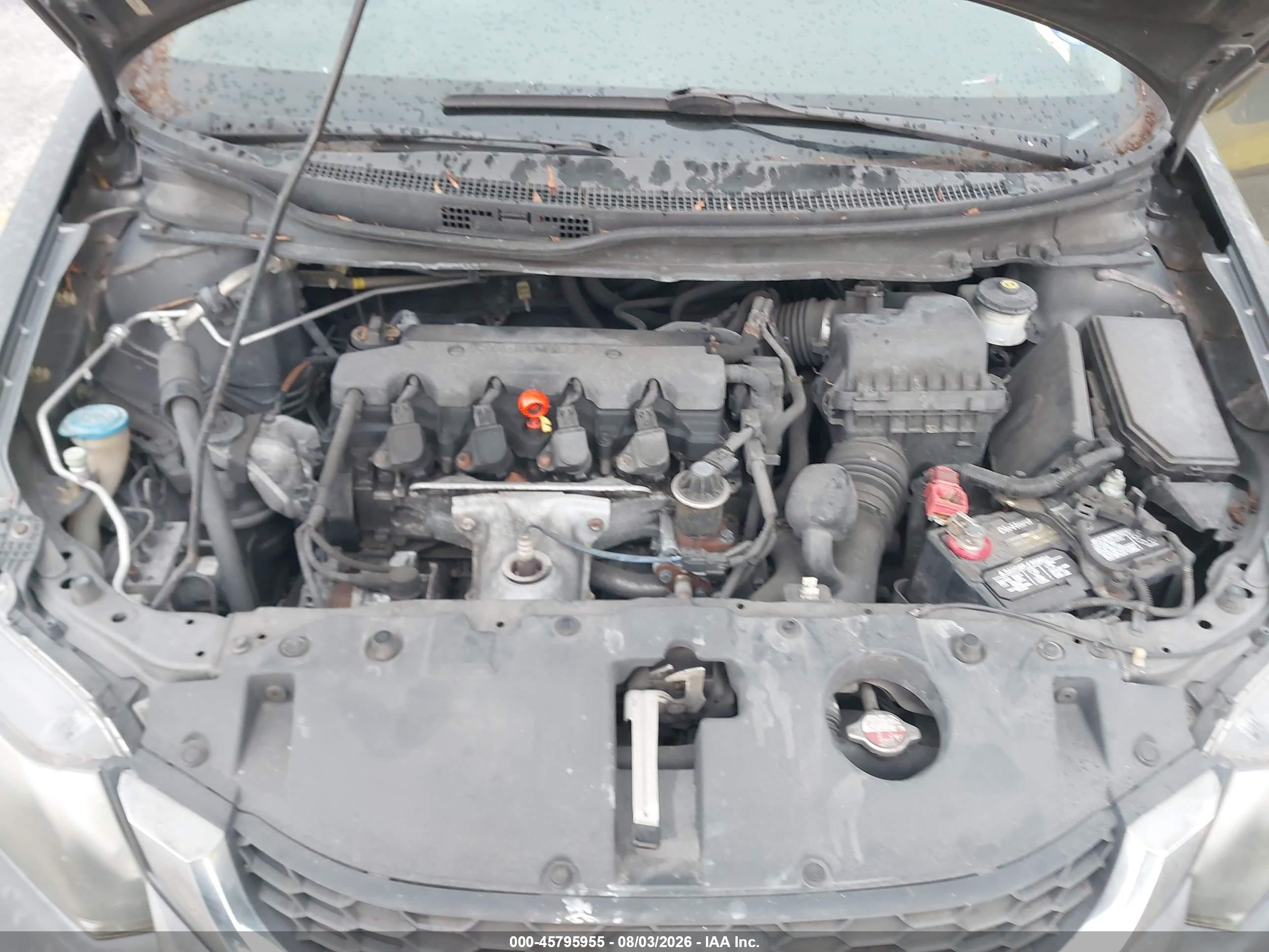 2013 Honda Civic Lx Gray vin: 19XFB2F56DE063409