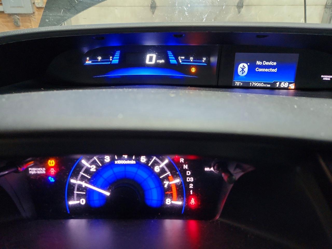 2013 Honda Civic Lx Черный vin: 19XFB2F56DE066522
