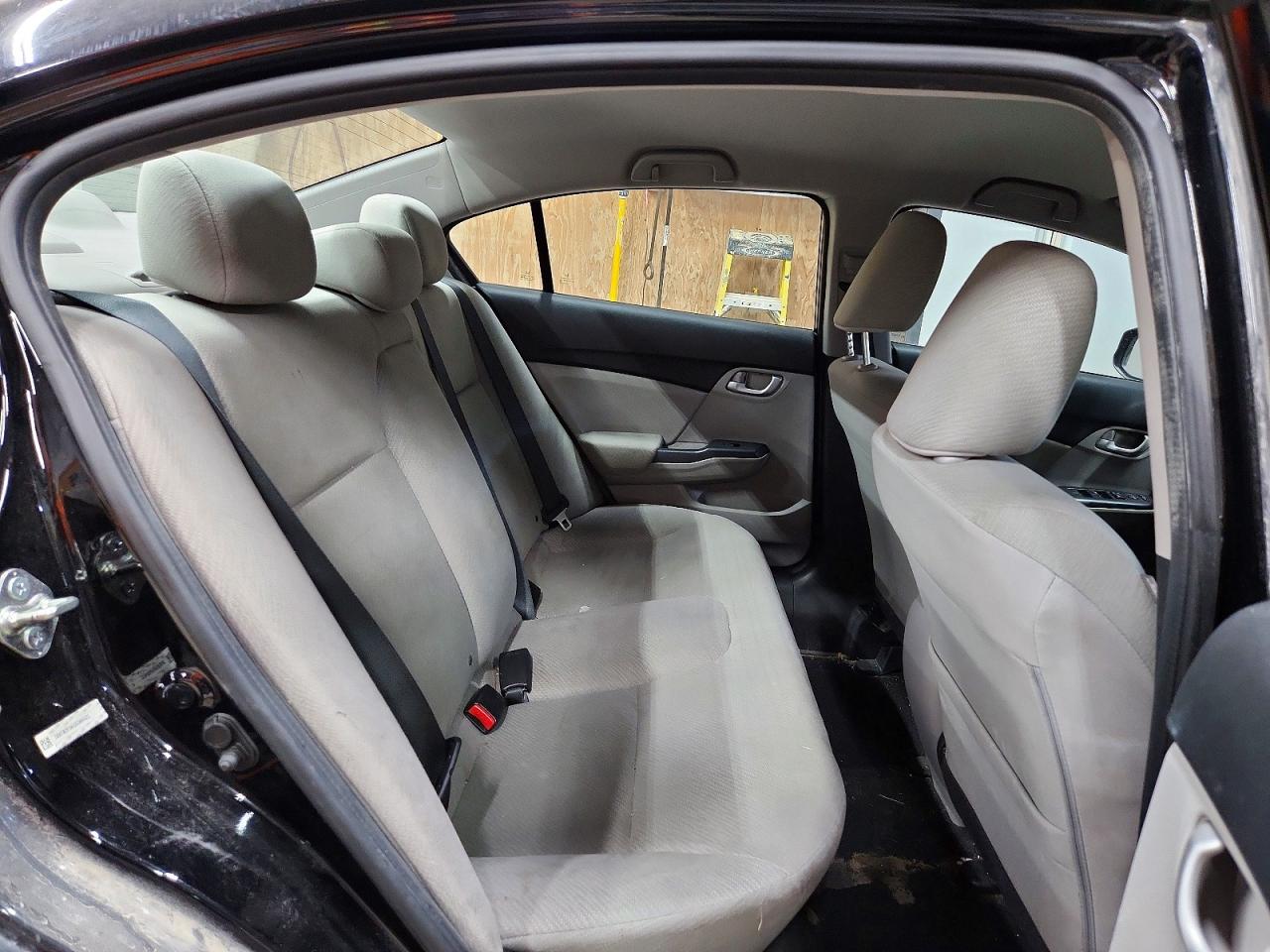 2013 Honda Civic Lx Черный vin: 19XFB2F56DE066522