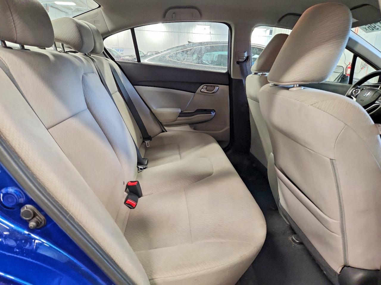 2013 Honda Civic Lx Blue vin: 19XFB2F56DE084955