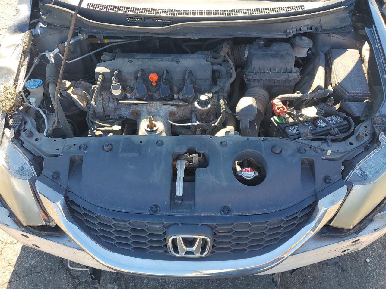 2013 Honda Civic Lx Gray vin: 19XFB2F56DE096359