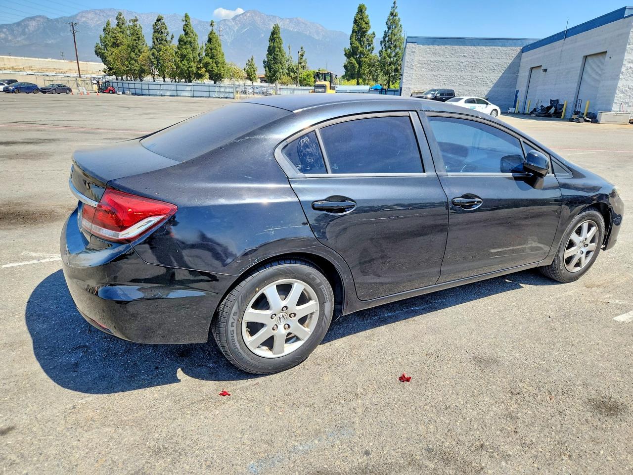 2013 Honda Civic Lx Черный vin: 19XFB2F56DE209338