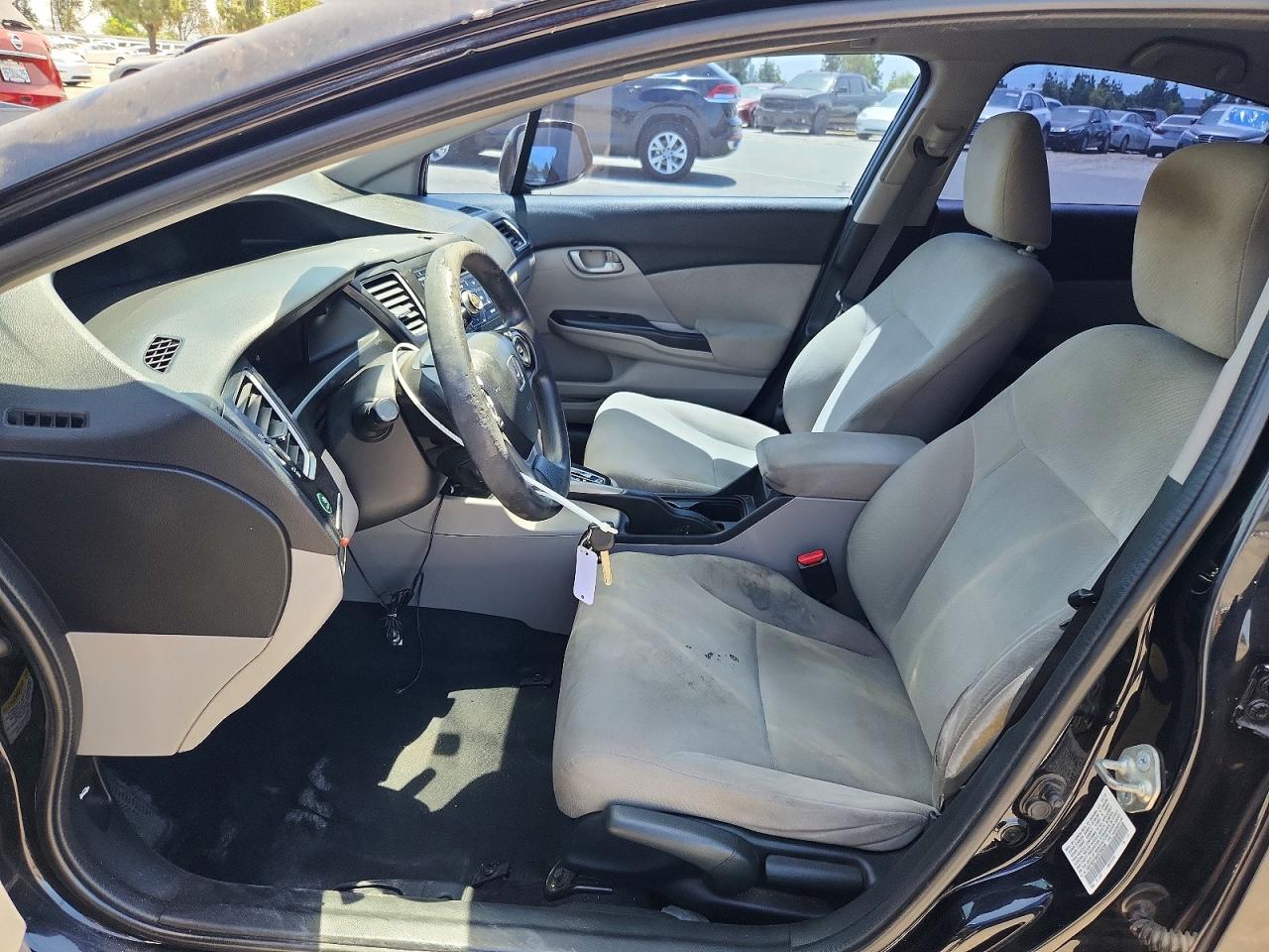 2013 Honda Civic Lx Черный vin: 19XFB2F56DE209338