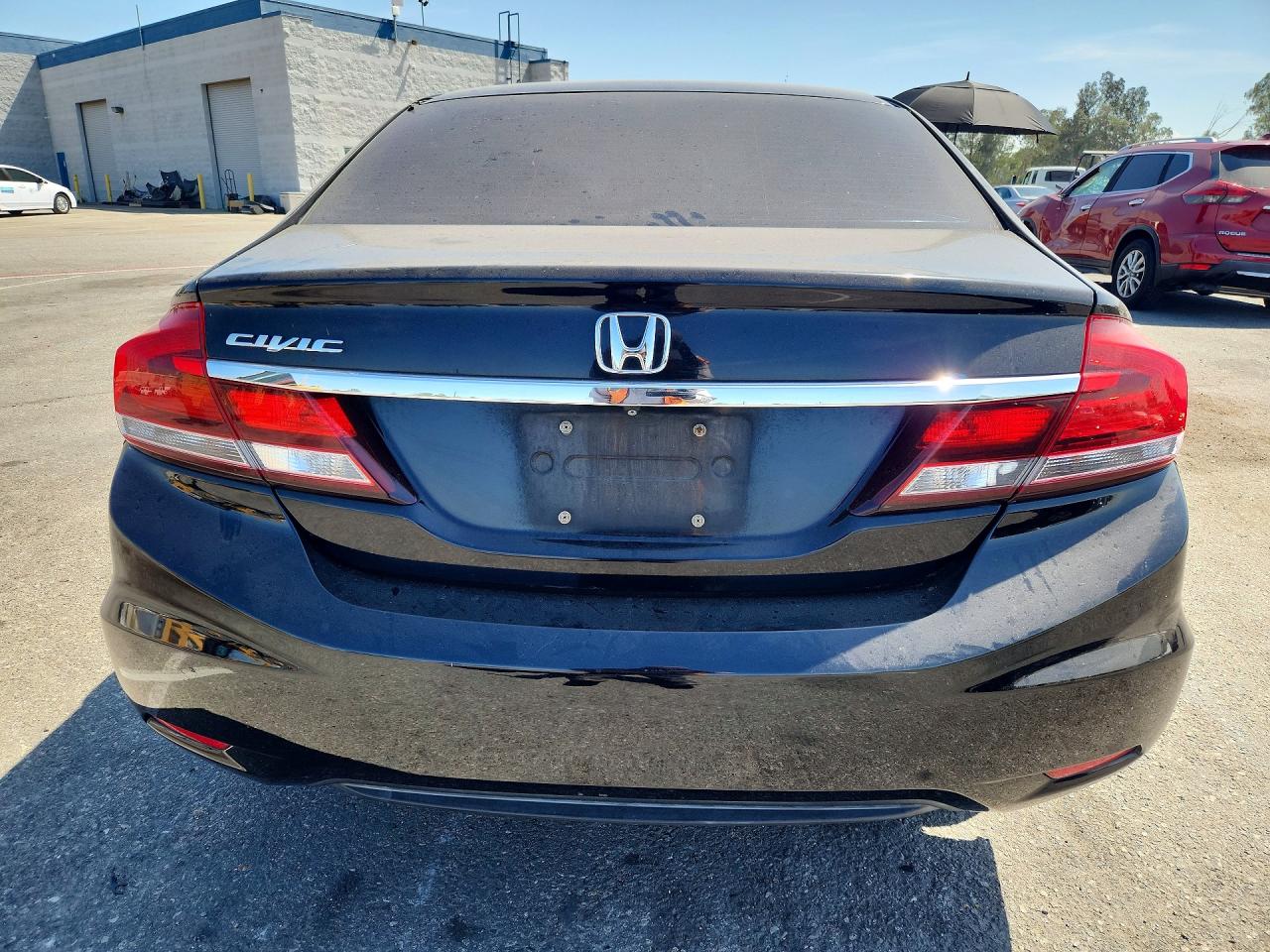 2013 Honda Civic Lx Черный vin: 19XFB2F56DE209338