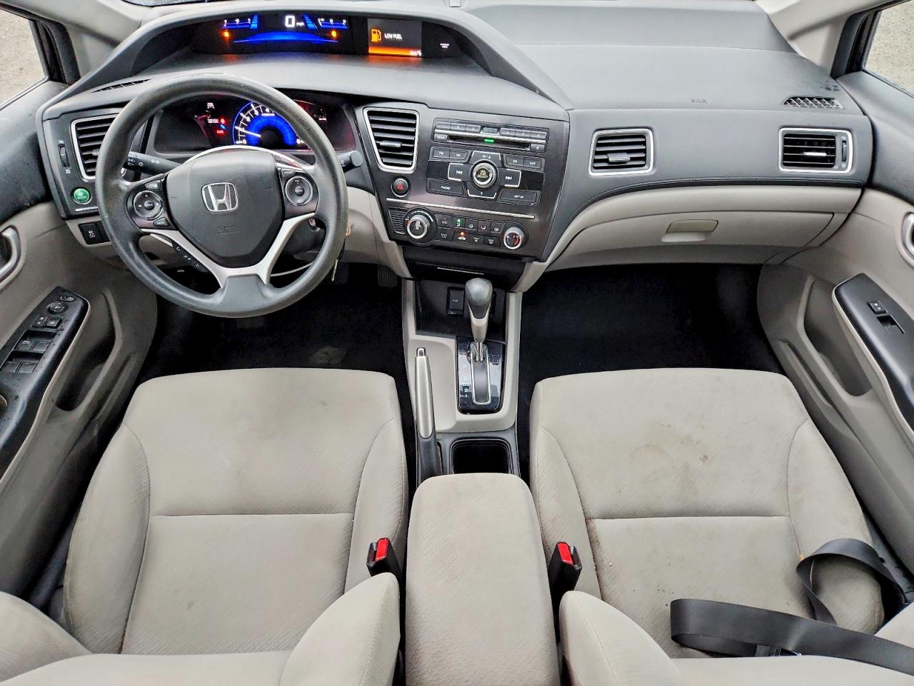 2013 Honda Civic Lx Black vin: 19XFB2F56DE217262