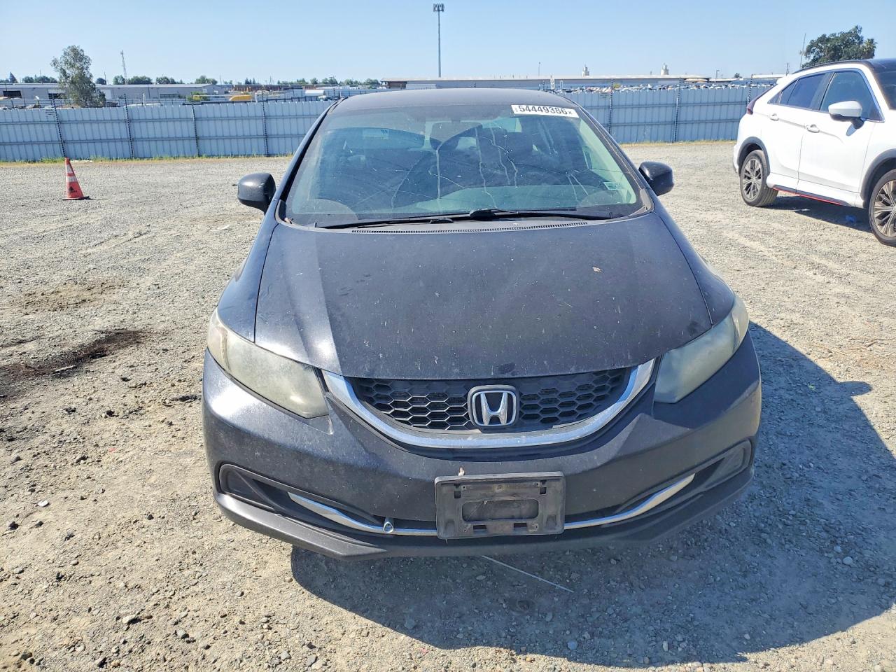 2013 Honda Civic Lx Black vin: 19XFB2F56DE232117