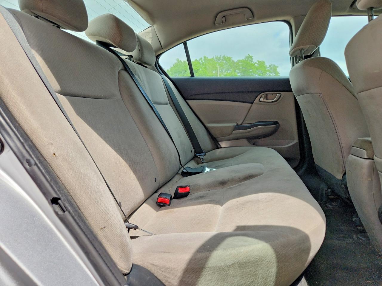 2013 Honda Civic Lx Серебряный vin: 19XFB2F56DE235776