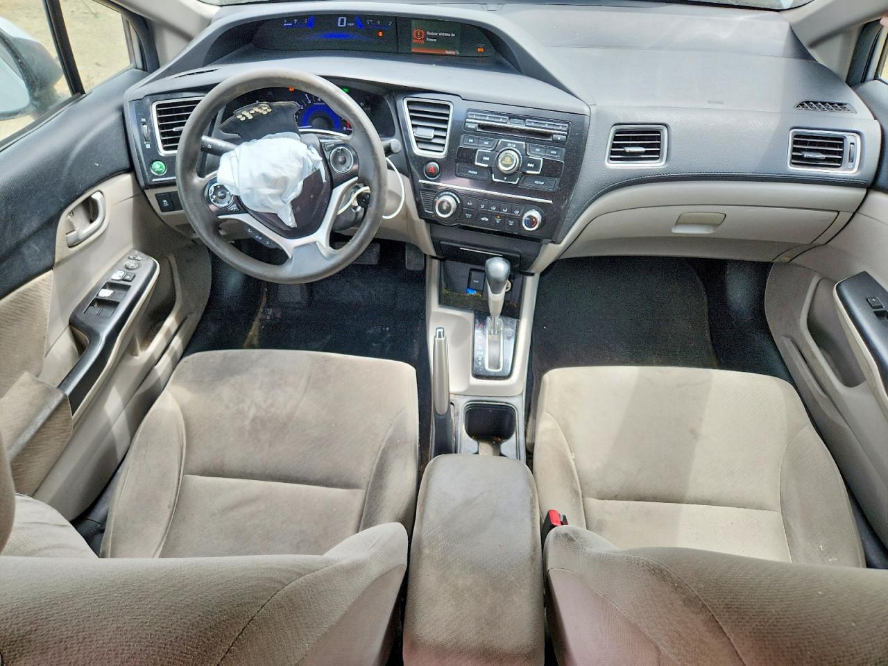 2013 Honda Civic Lx Серебряный vin: 19XFB2F56DE235776