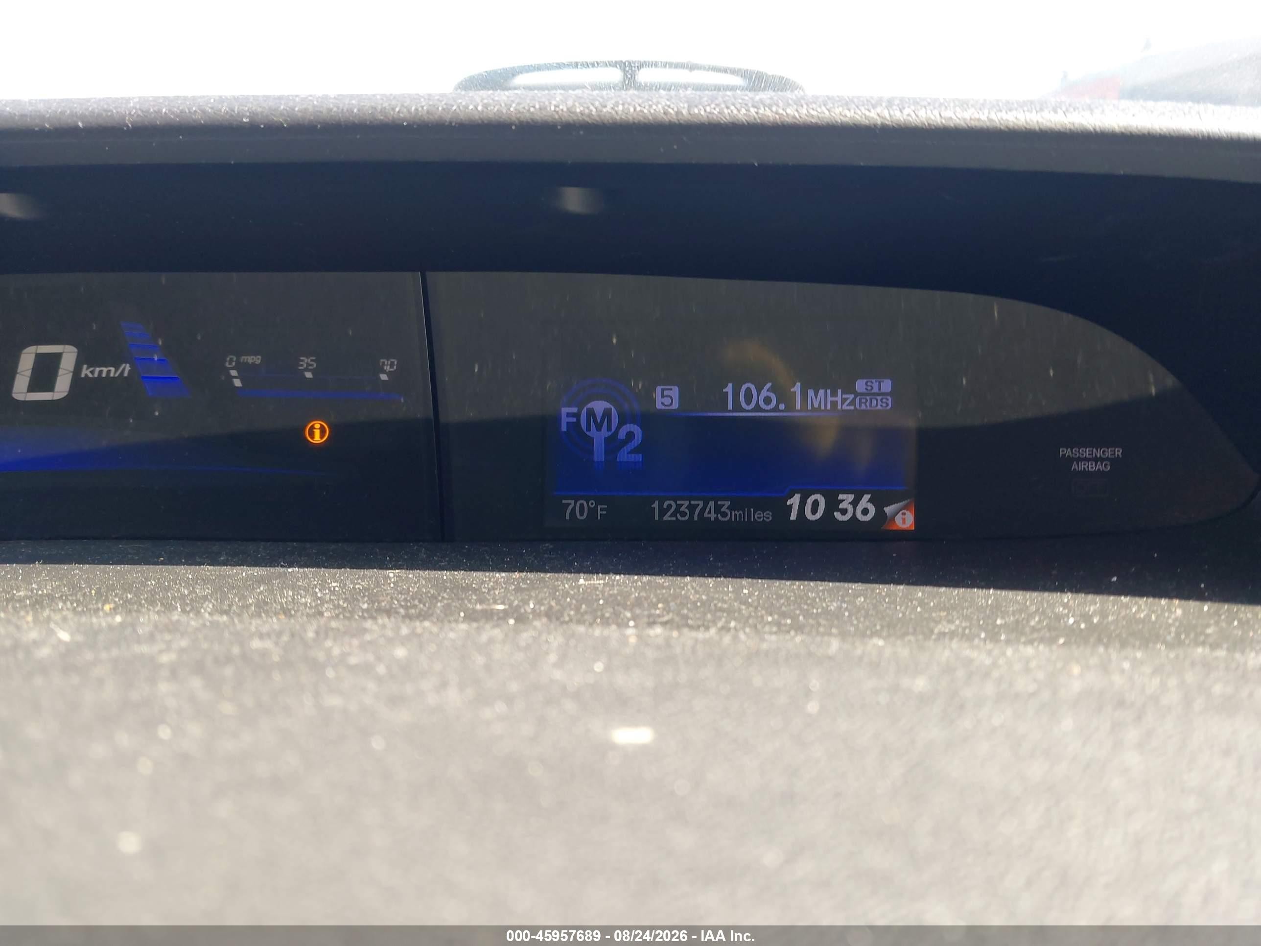 2013 Honda Civic Lx Серебряный vin: 19XFB2F56DE241108