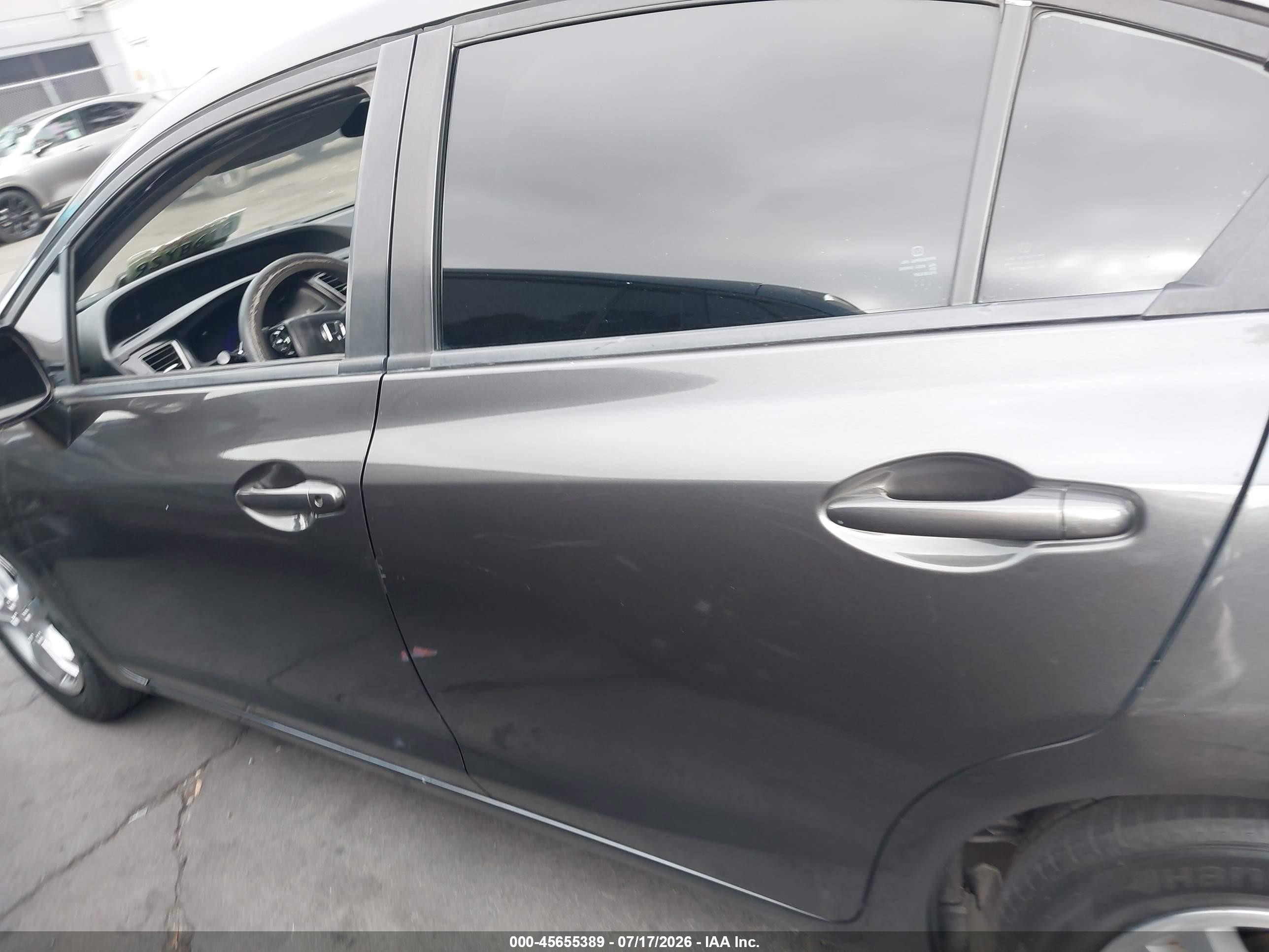 2013 Honda Civic Lx Серый vin: 19XFB2F56DE276036
