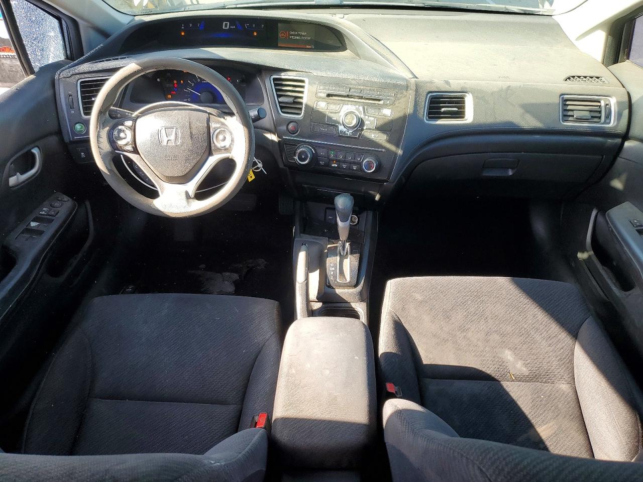2013 Honda Civic Lx Gray vin: 19XFB2F56DE276053