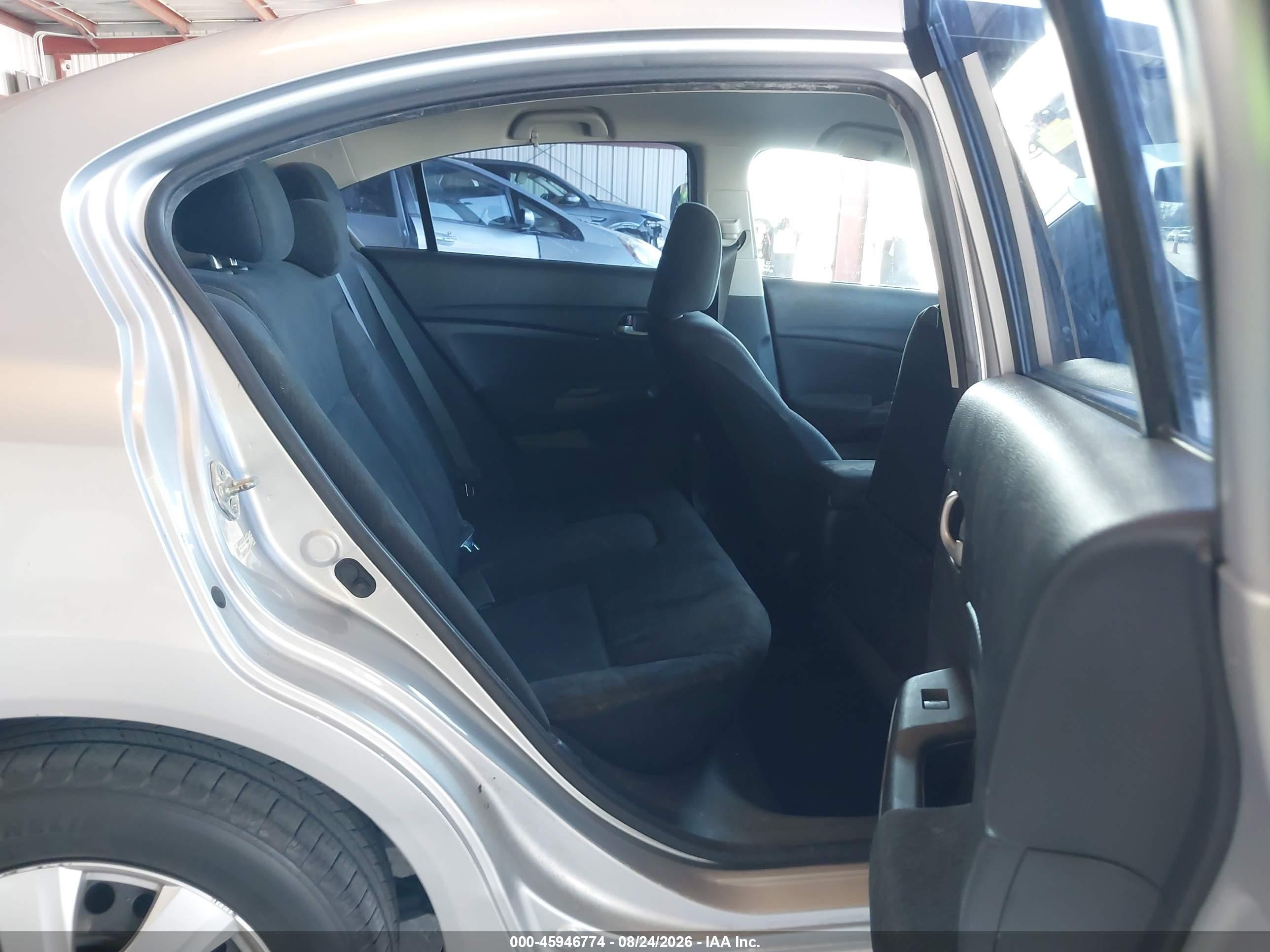 2013 Honda Civic Lx Silver vin: 19XFB2F56DE288980