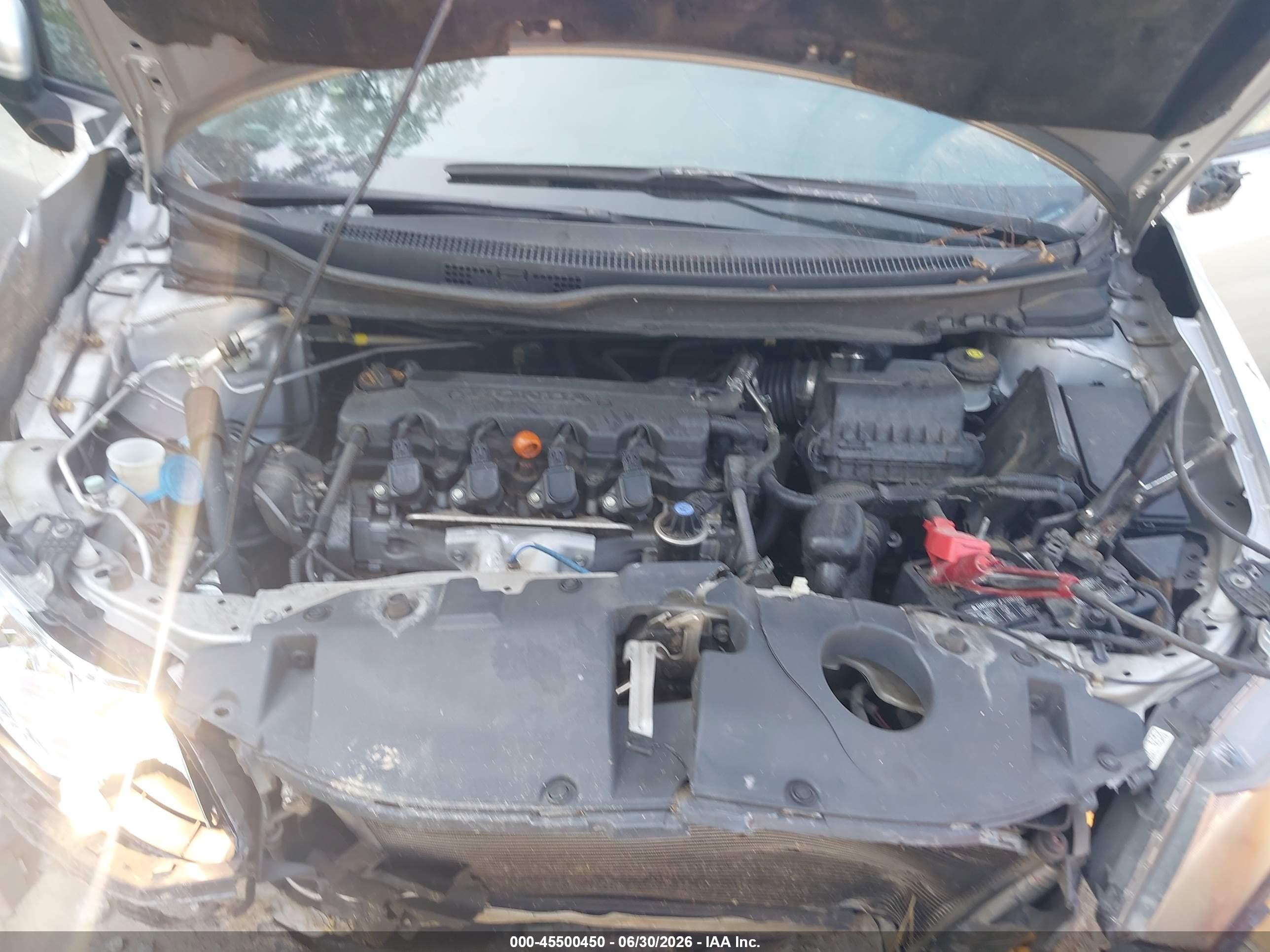 2014 Honda Civic Lx Silver vin: 19XFB2F56EE002255
