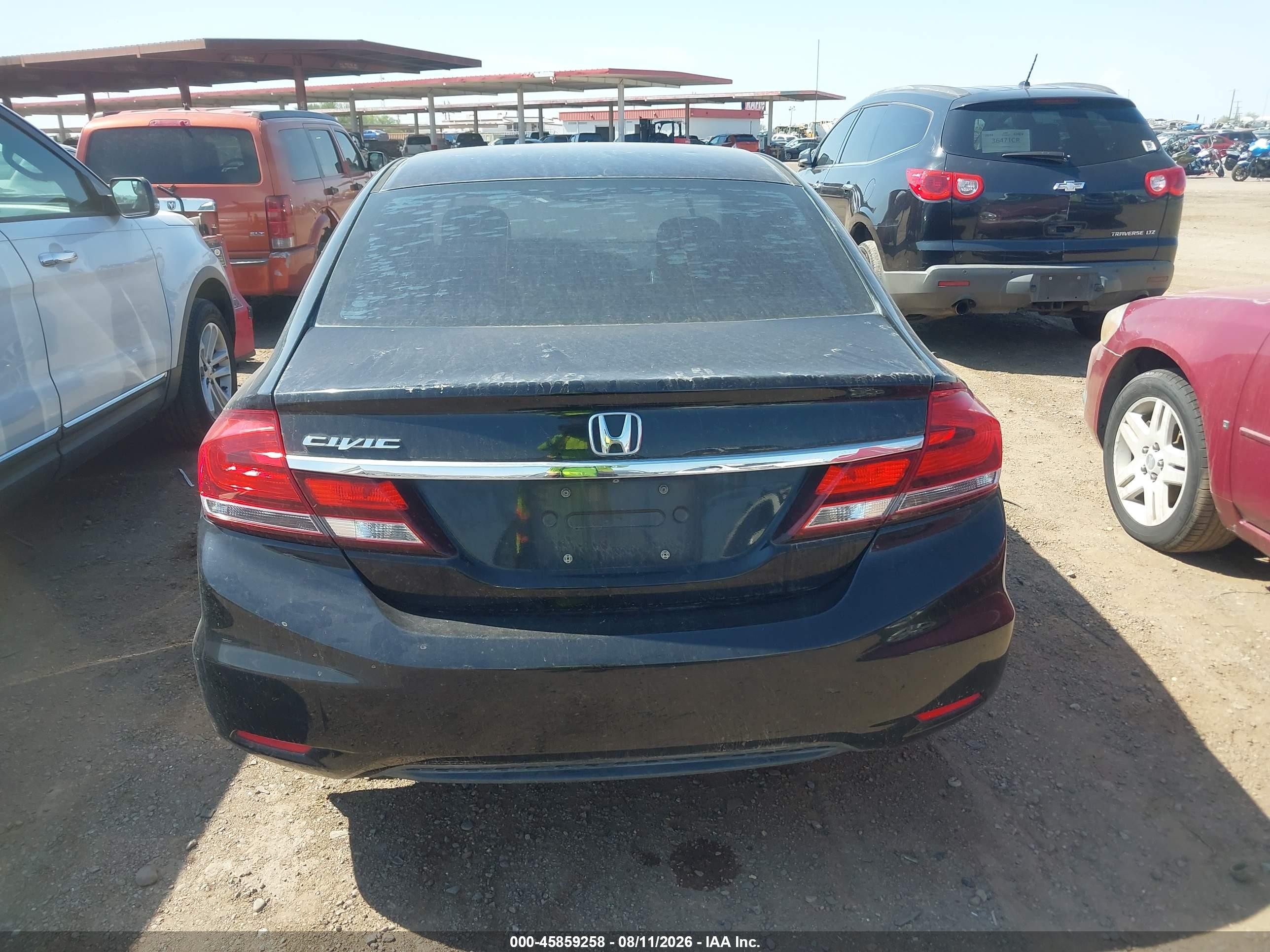 2014 Honda Civic Lx Black vin: 19XFB2F56EE003678