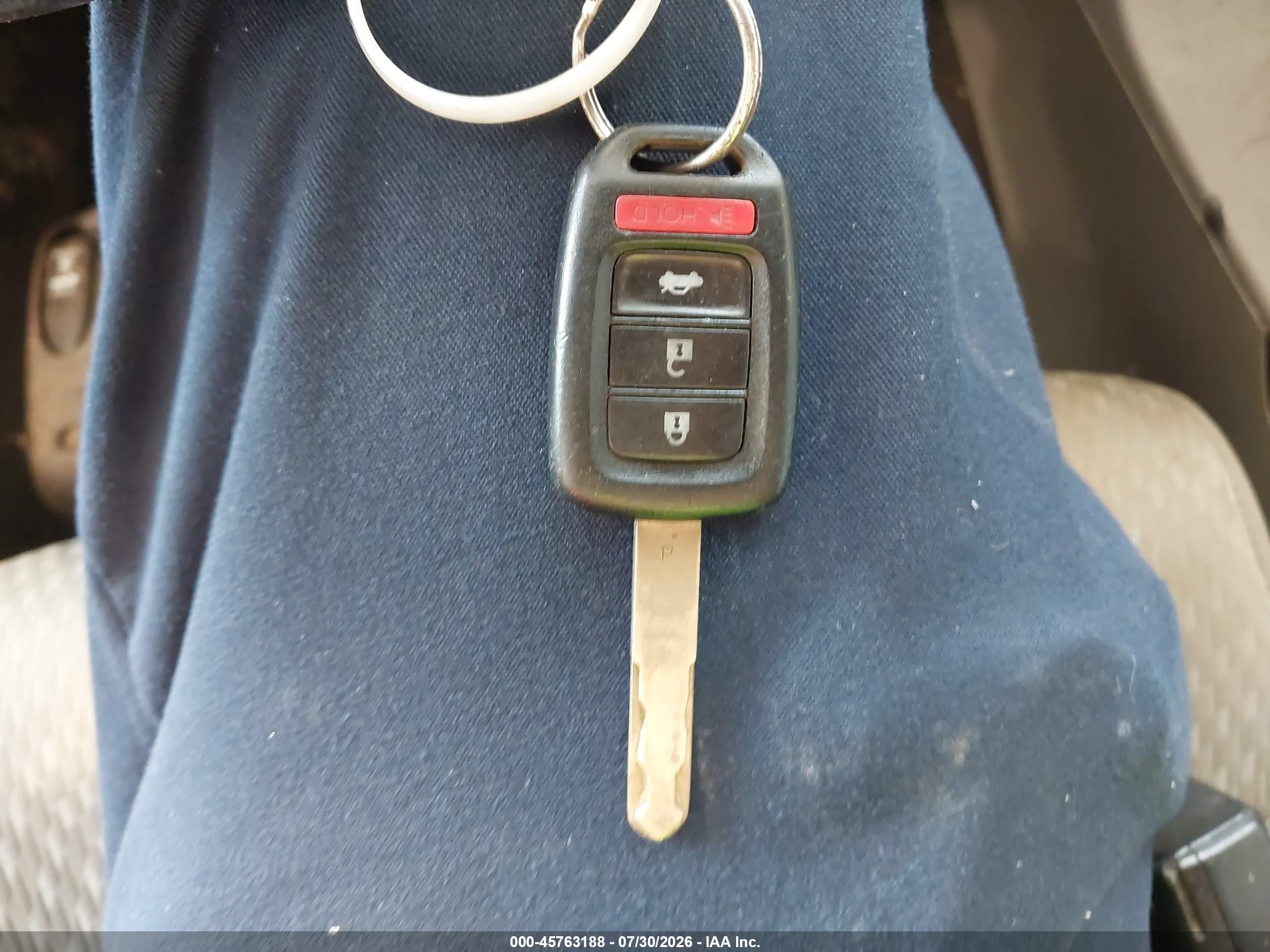 2014 Honda Civic Lx Синий vin: 19XFB2F56EE008346