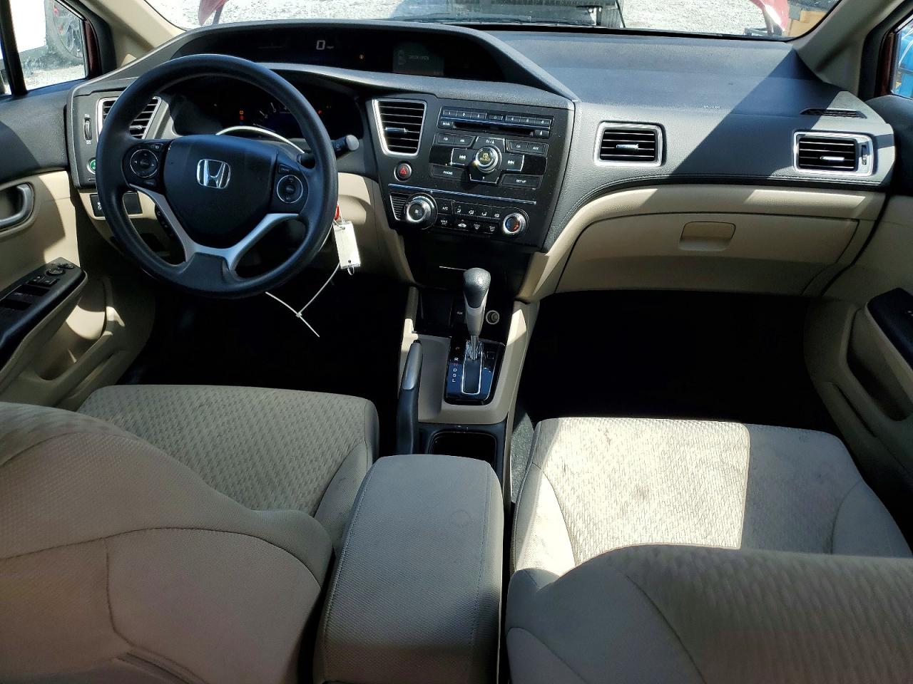 2014 Honda Civic Lx Burgundy vin: 19XFB2F56EE022005